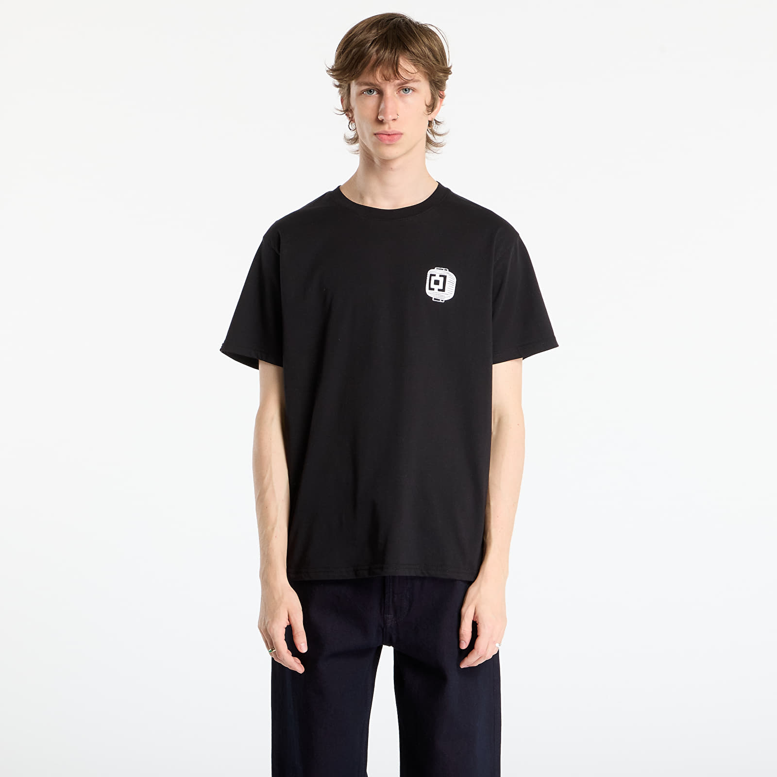 T-Shirts Männer Horsefeathers Asakusa T-Shirt Black