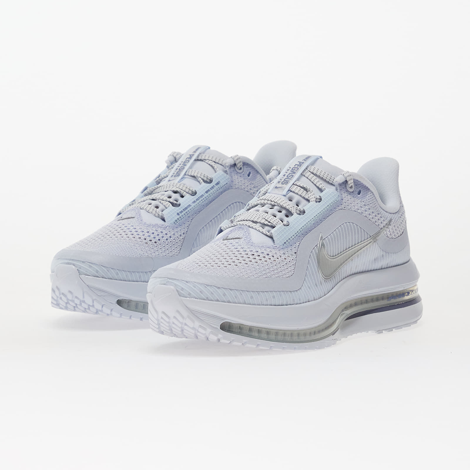 Naisten lenkkarit ja kengät Nike Pegasus Premium Football Grey/ Mtlc Platinum-World Indigo