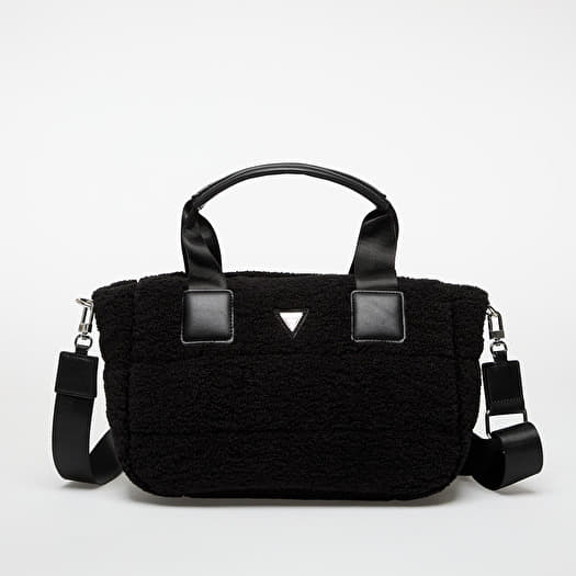 GUESS Sherpa Mini Tote Bag Black