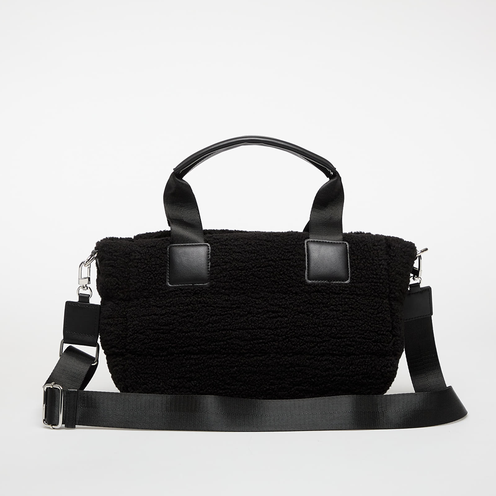 Men's handbags GUESS Sherpa Mini Tote Bag Black