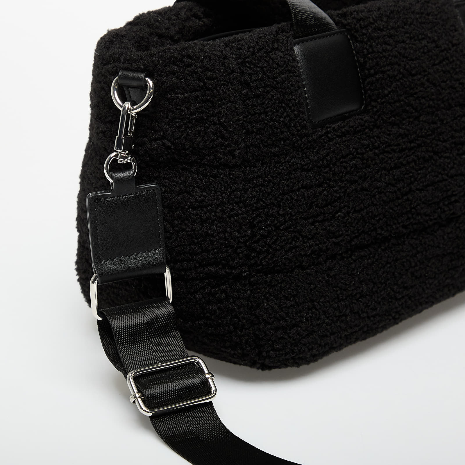 Men's handbags GUESS Sherpa Mini Tote Bag Black