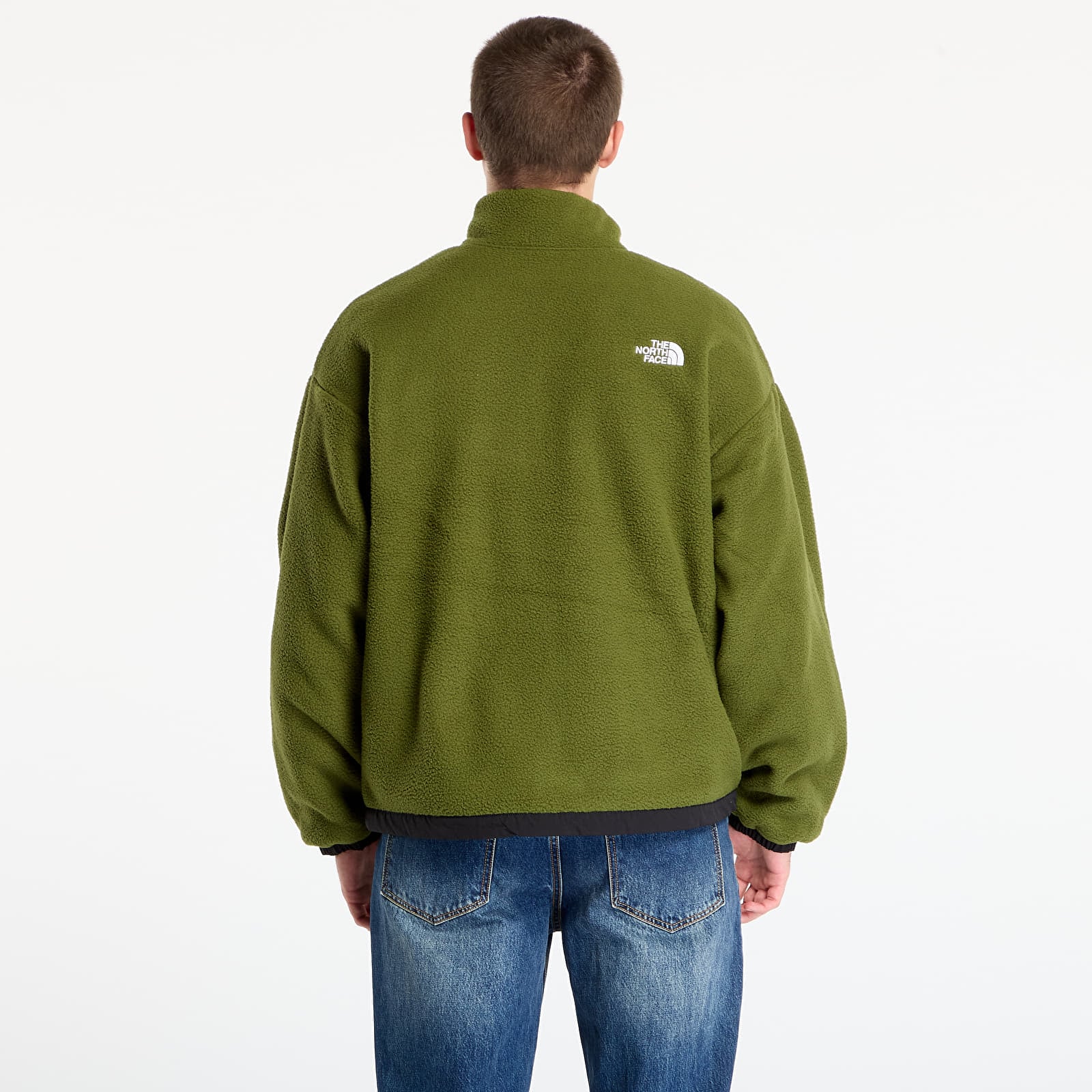 Giacche da uomo The North Face M Yumiori Reversible Jacket TNF Black/ Woodland Green