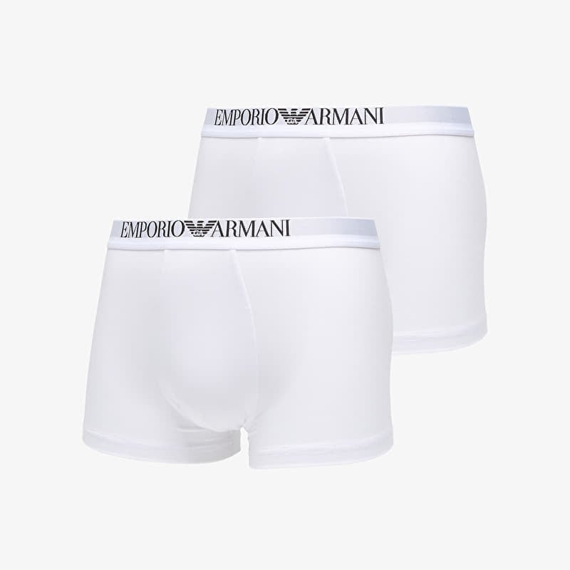 Boxers EA7 Emporio Armani Bottom Trunk 2-Pack White/ White