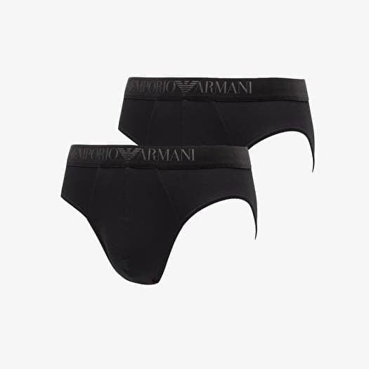 Boxerky EA7 Emporio Armani Bottom Trunk 2-Pack Black/ Black
