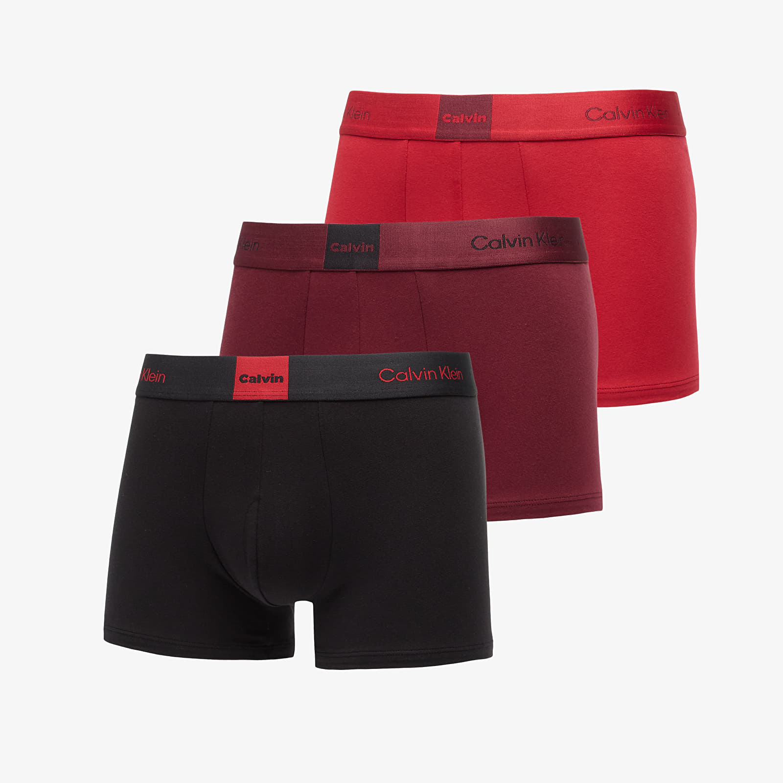 Férfi boxeralsók Calvin Klein Trunk 3-Pack Multicolor