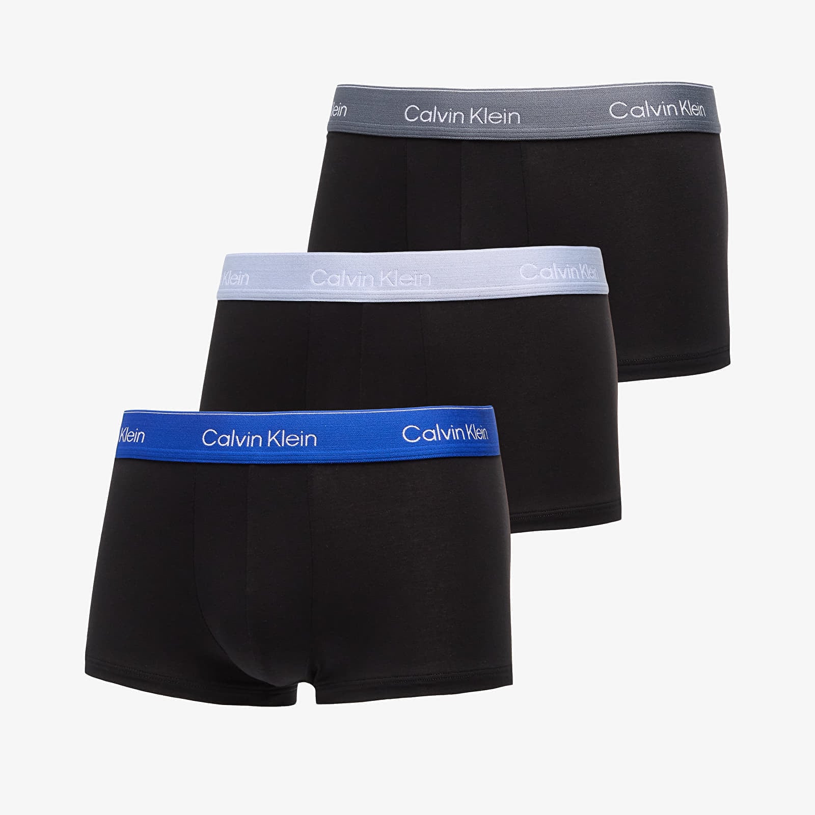 Boxeri Calvin Klein Low Rise Trunk 3-Pack Blue S