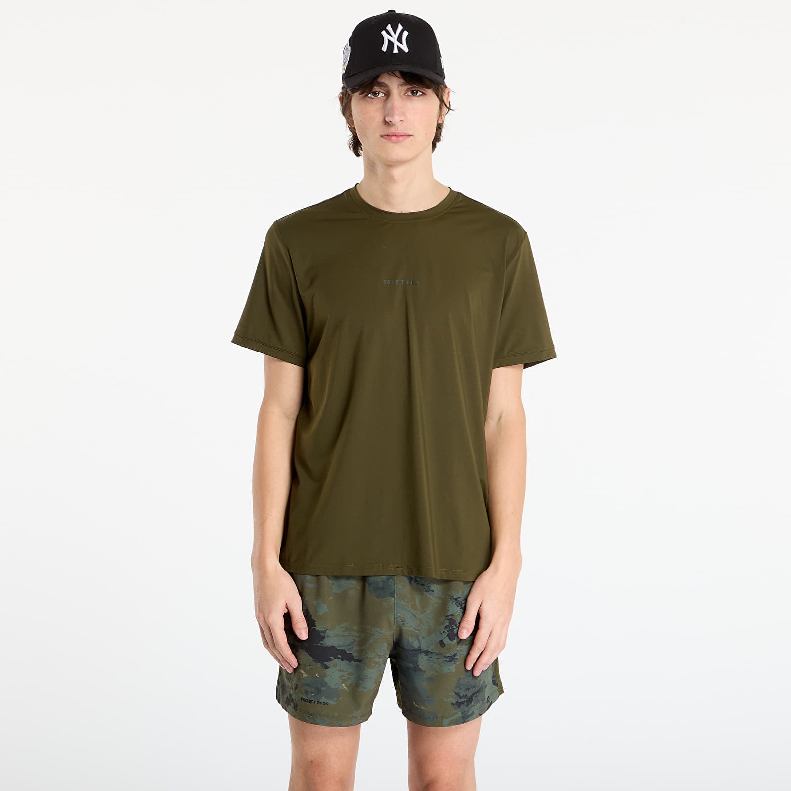 Tricou Under Armour Project Rock Iso Chill SS Expedition Green XL