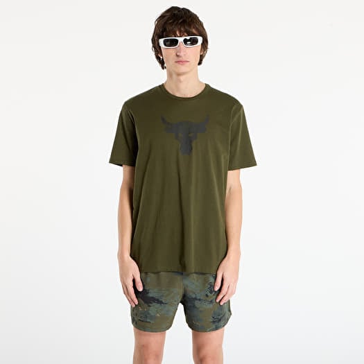 T-shirt Under Armour Project Rock Brahma Bull SS Expedition Green
