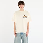 PLEASURES Dynamic Short Sleeve Crewneck Ecru