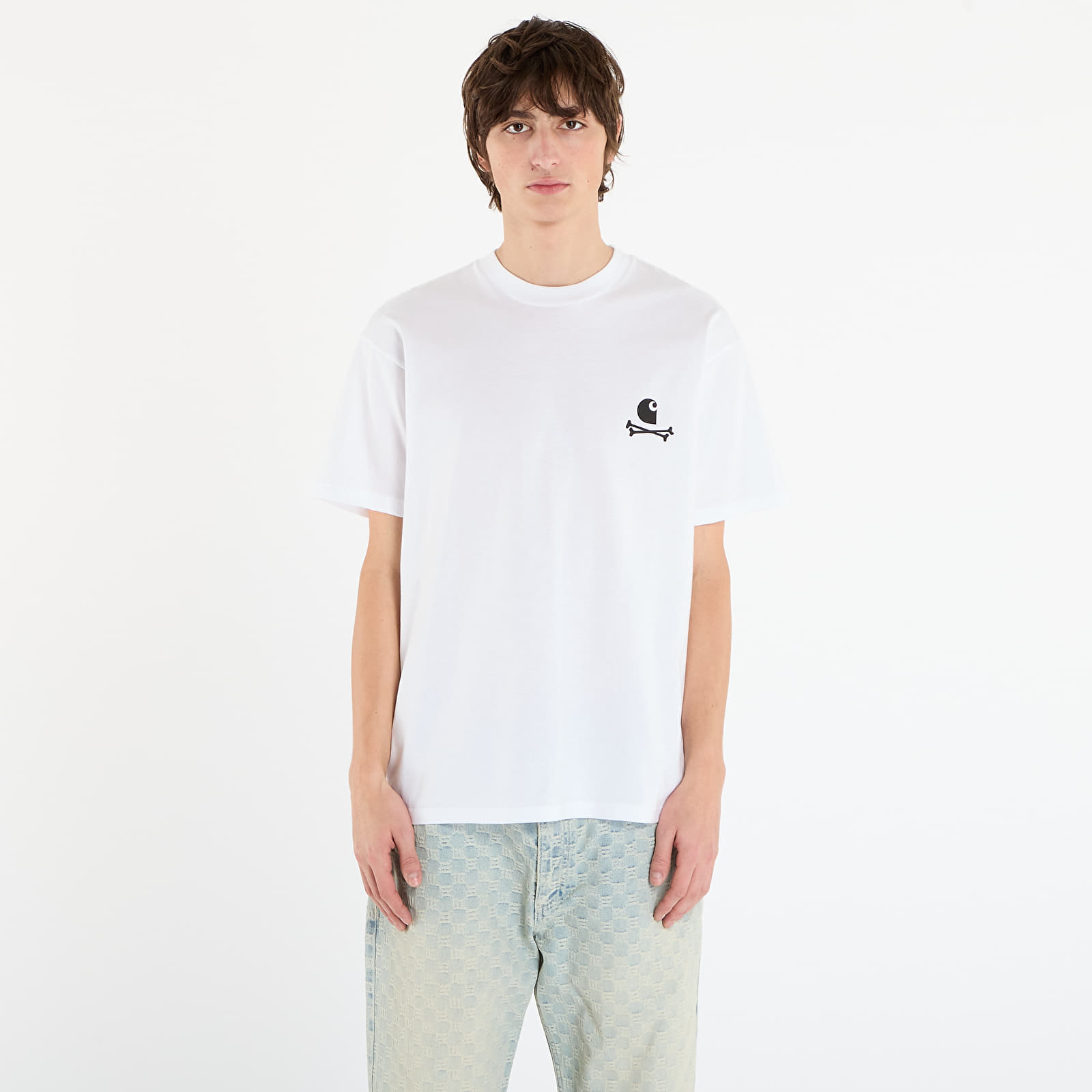 Мъжки тениски Carhartt WIP S/S C Logo Archive T-Shirt UNISEX White