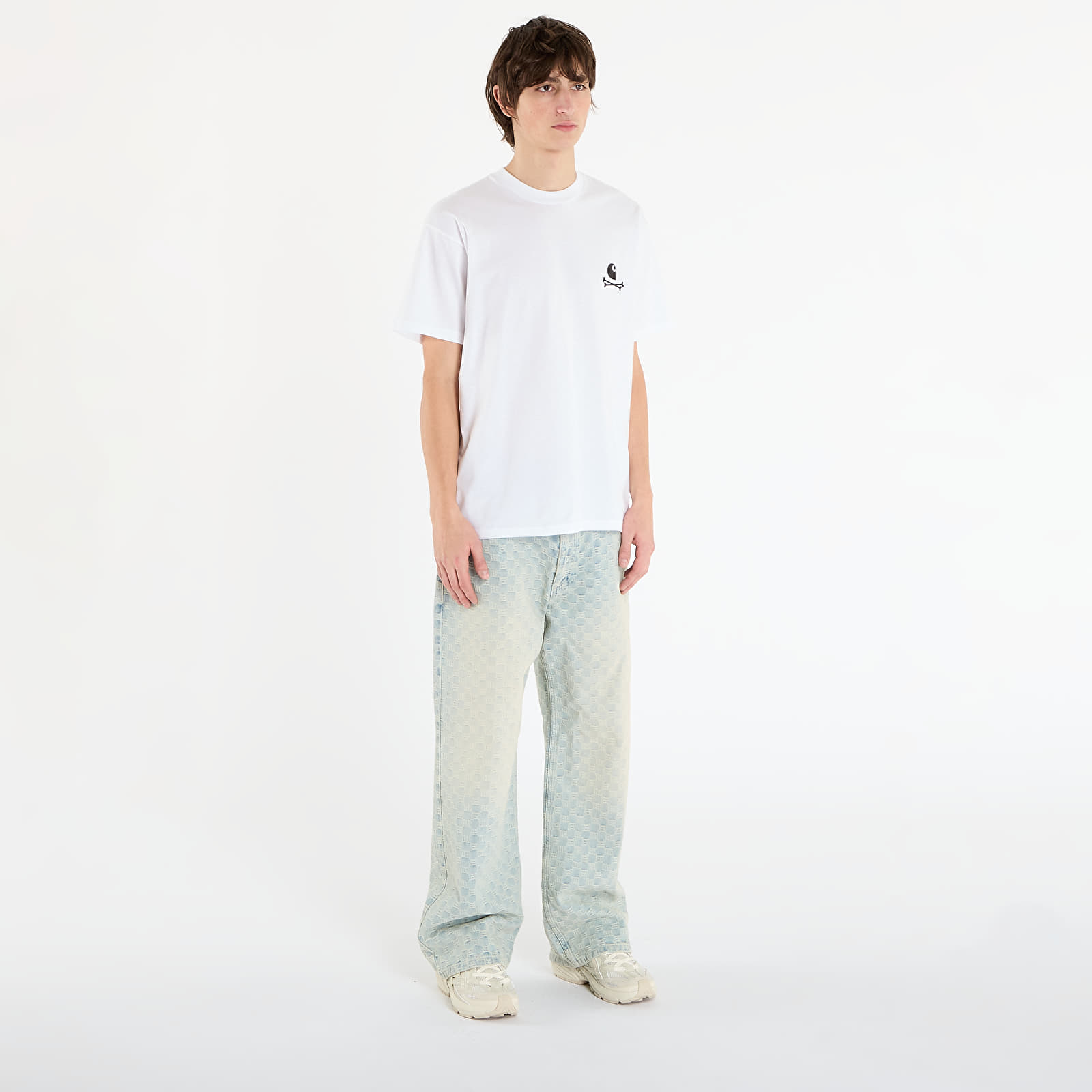 Мъжки тениски Carhartt WIP S/S C Logo Archive T-Shirt UNISEX White