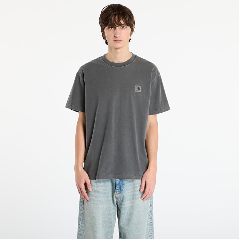 T-krekls Carhartt WIP S/S Vista T-Shirt UNISEX Black Garment Dyed