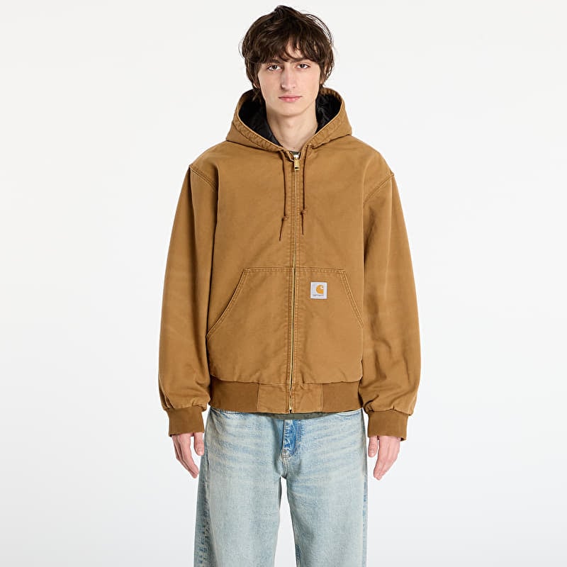 Veste Carhartt WIP OG Active Jacket Hamilton UNISEX Brown Stone Canvas