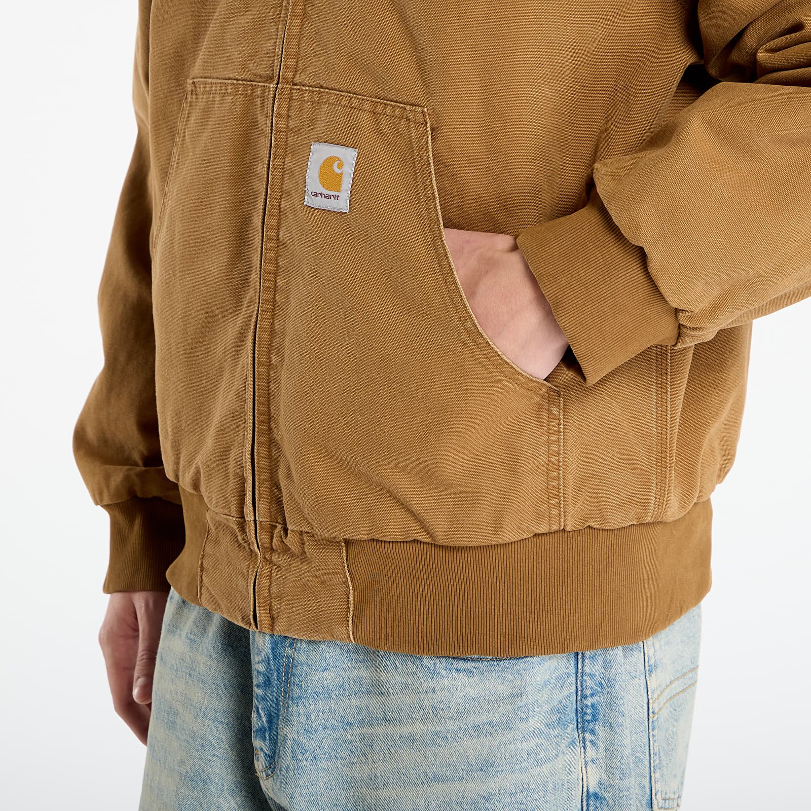 Joped Carhartt WIP OG Active Jacket Hamilton UNISEX Brown Stone Canvas