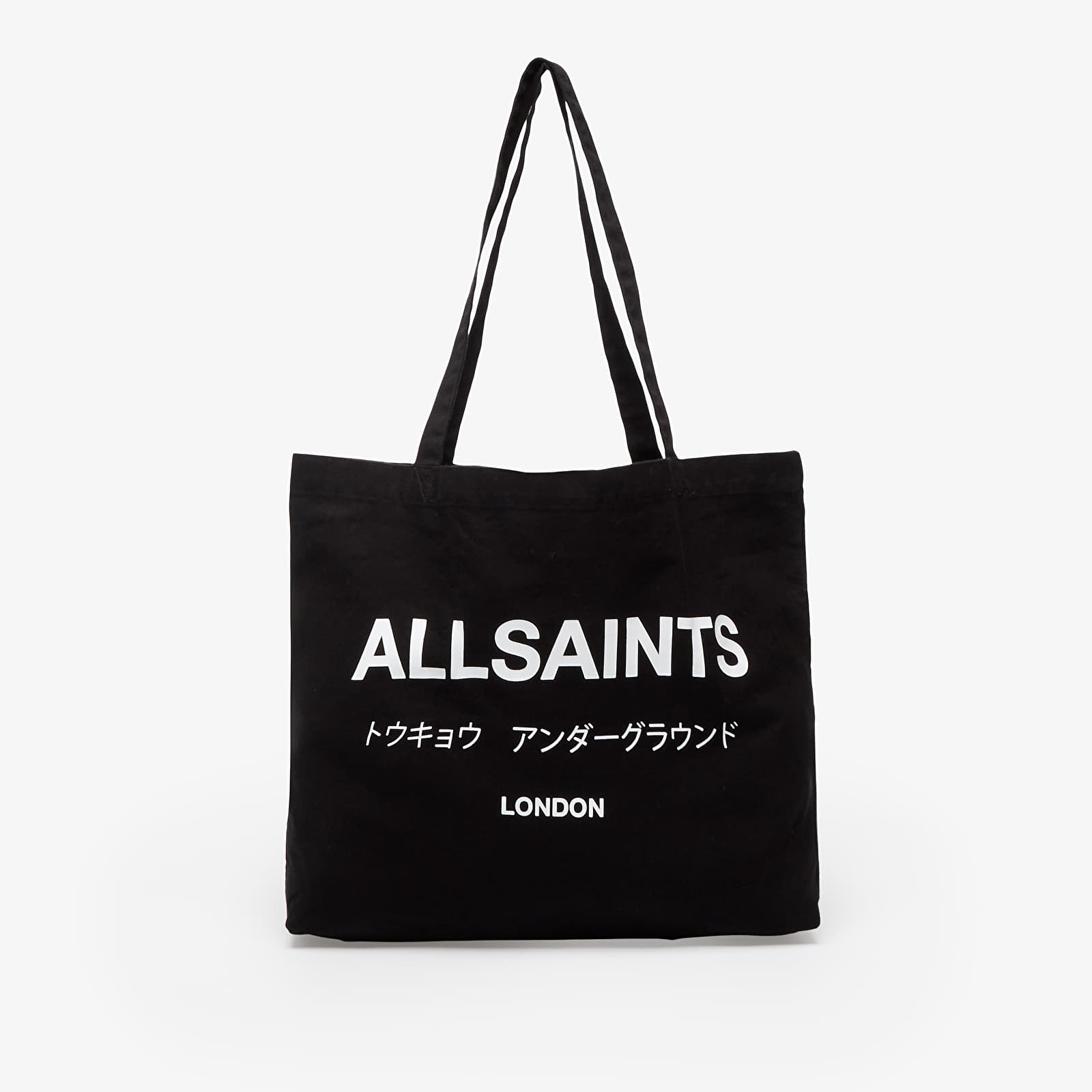 Naiste õlakotid AllSaints Underground Tote Black/ Chalk