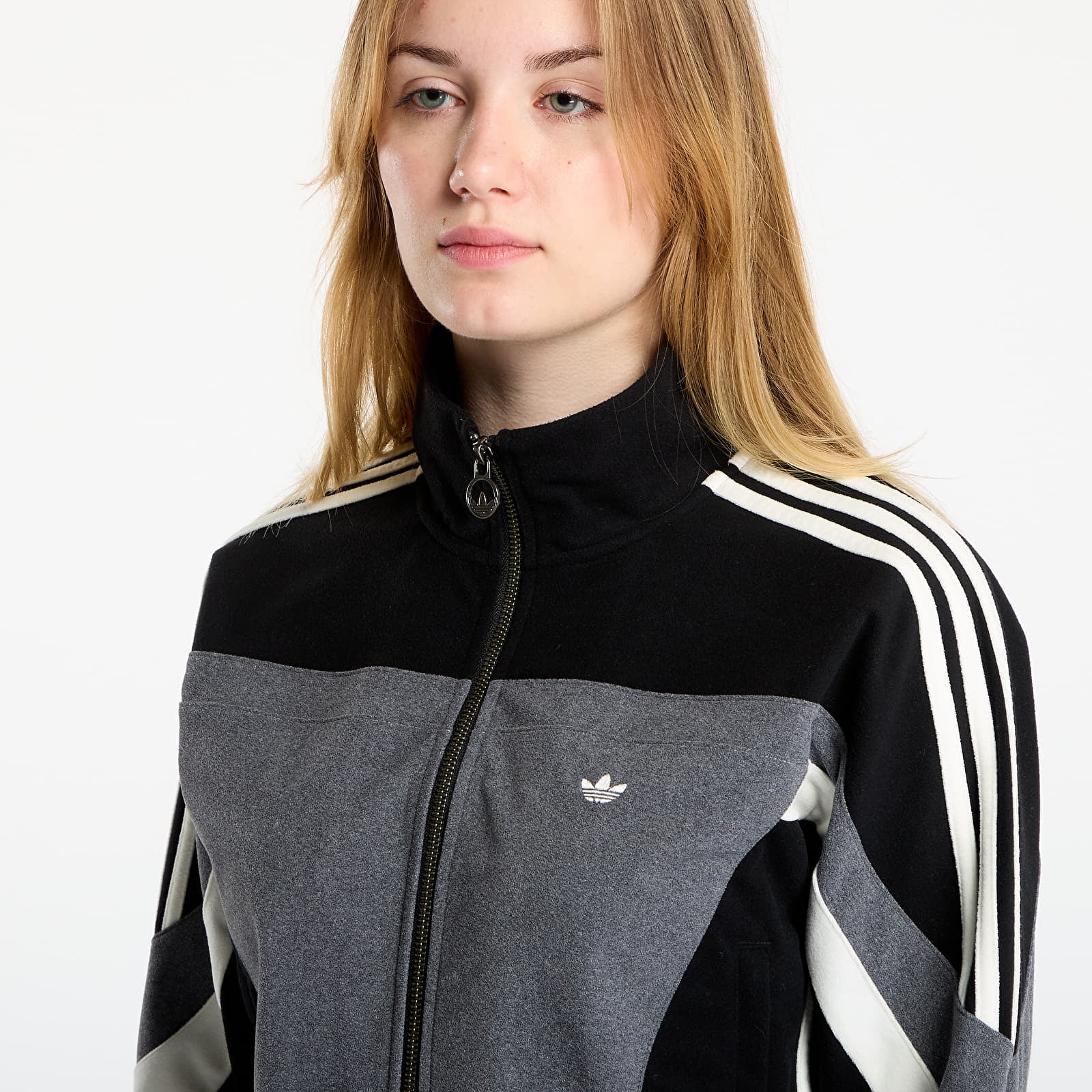 Women's jackets adidas Blocking Track Top Black