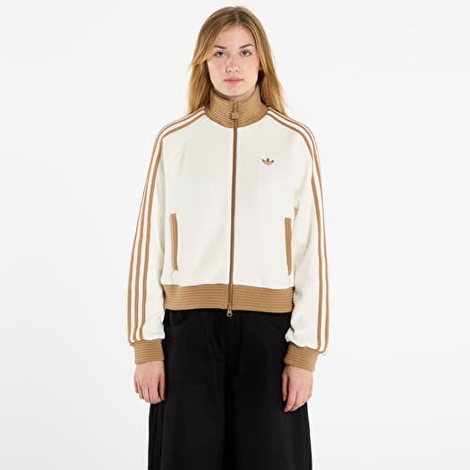 Sweatshirt adidas Velour Knit Tt Off White