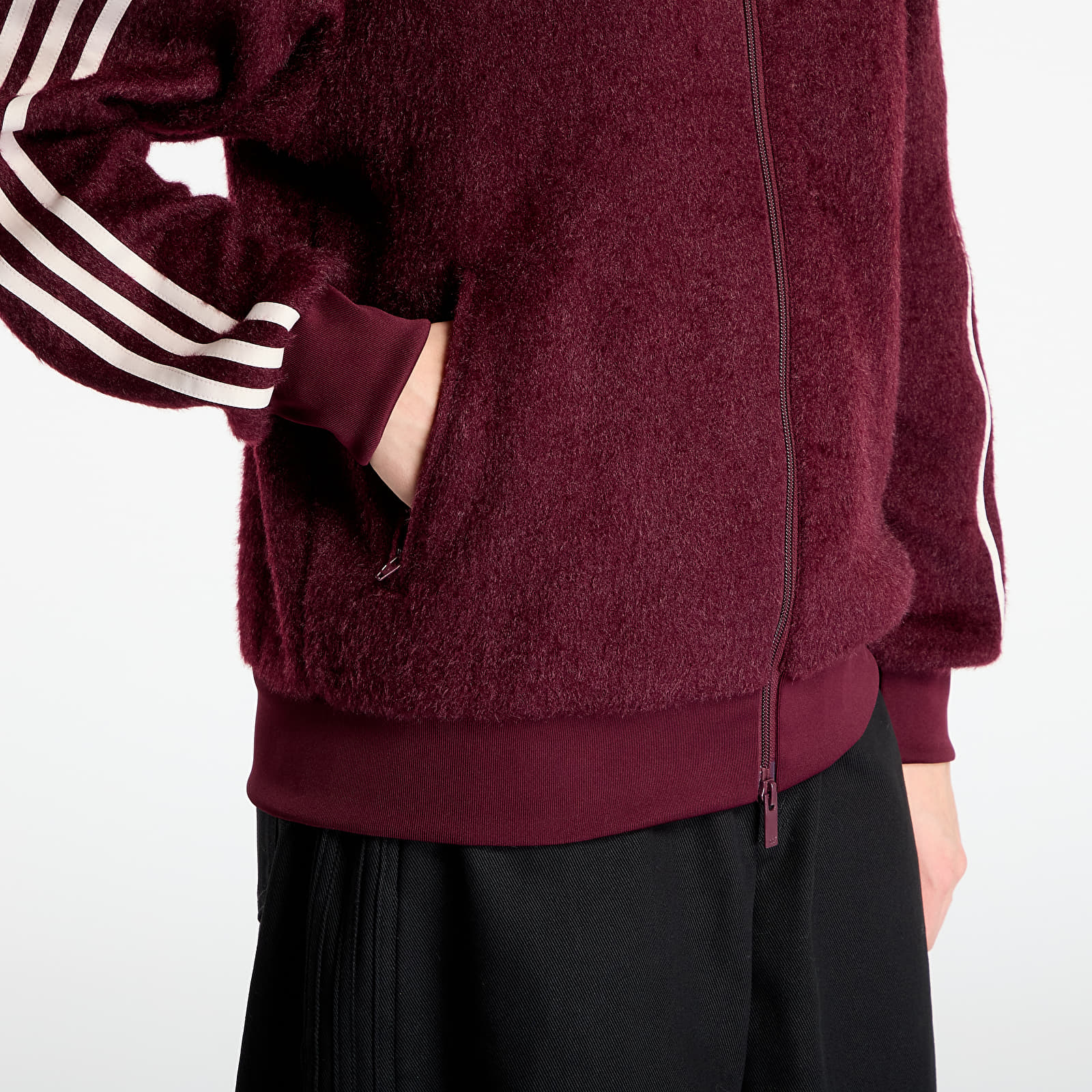 Γυναικεία φούτερ adidas Mohair Fb Tt Maroon