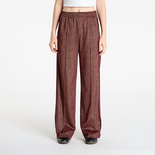 Φόρμα adidas Lurex Fb Track Pants Maroon/ Gold Metallic