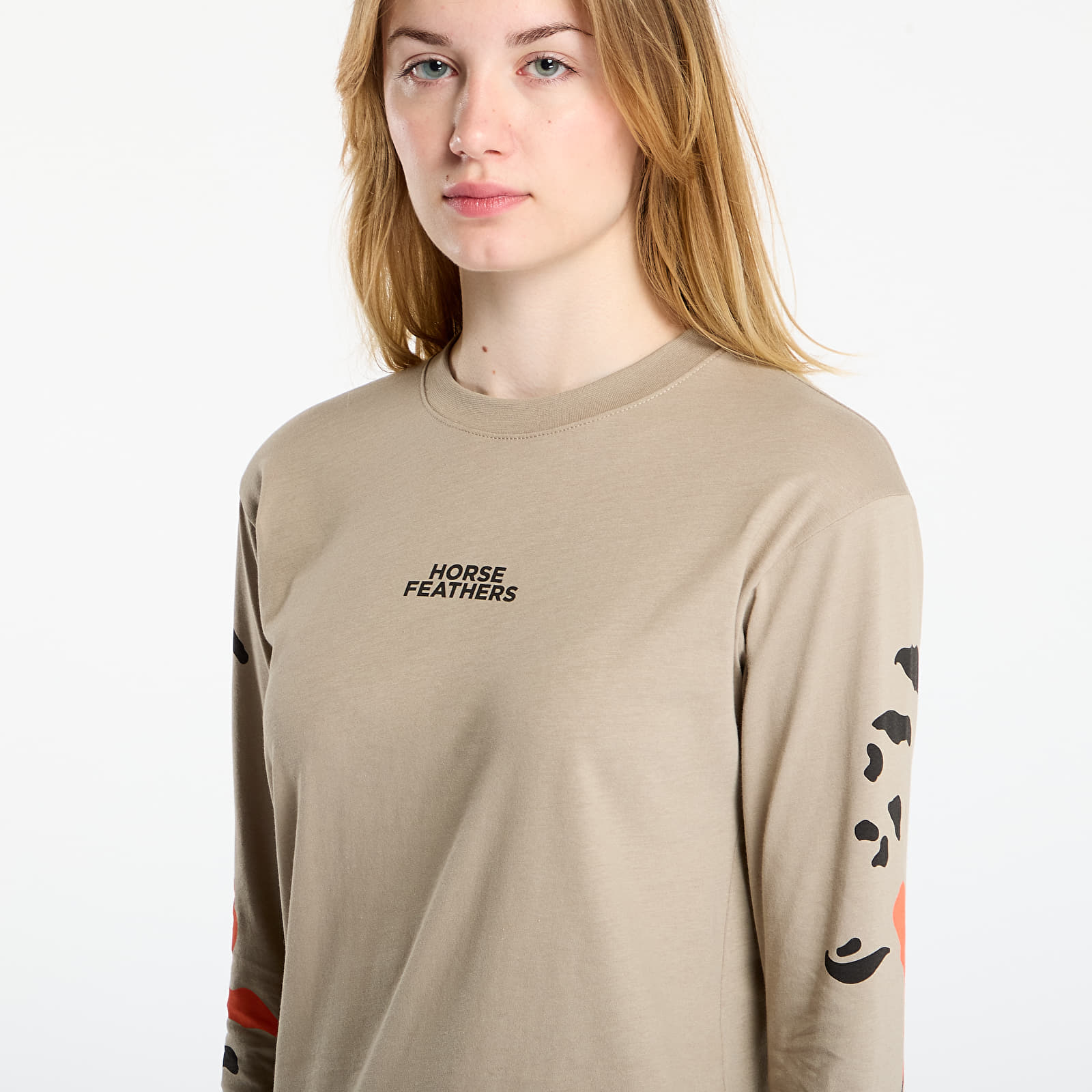 T-Shirts Frau Horsefeathers Reiko Top Taupe