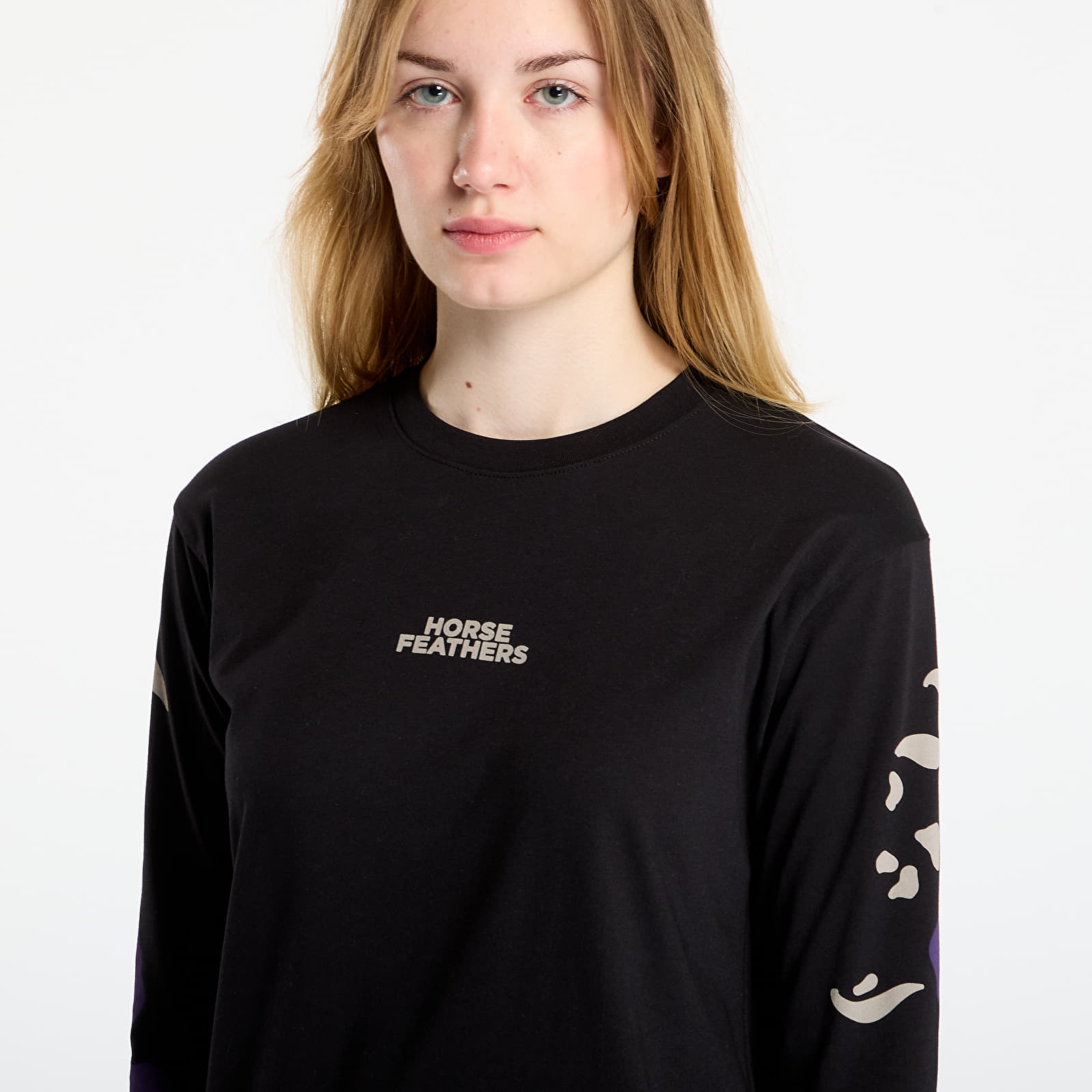 T-shirts til kvinder Horsefeathers Reiko Top Black