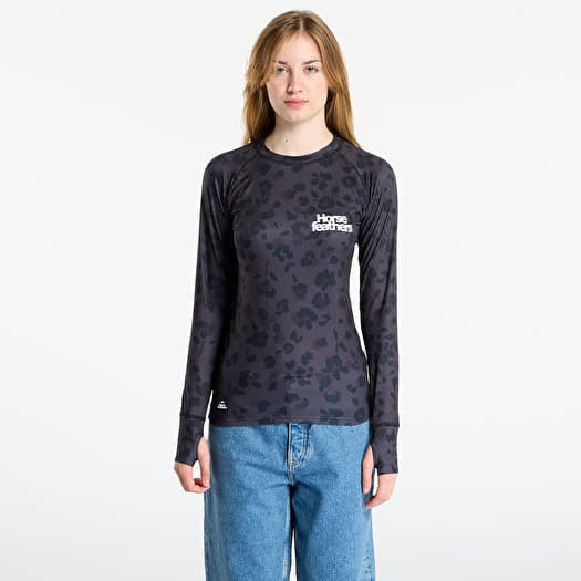 T-paita Horsefeathers Mirra Top Floral Cheetah