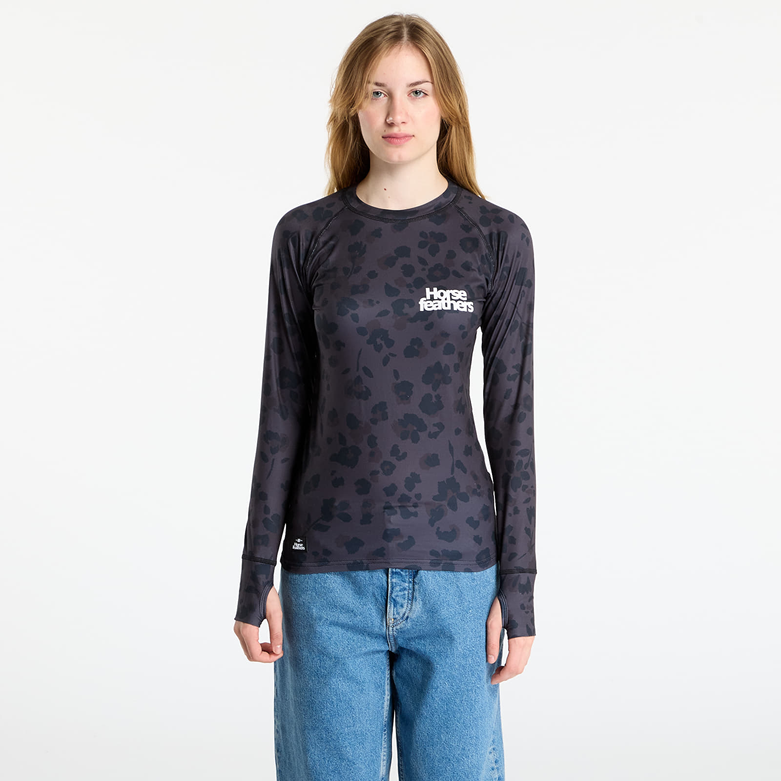 Naisten T-paidat Horsefeathers Mirra Top Floral Cheetah