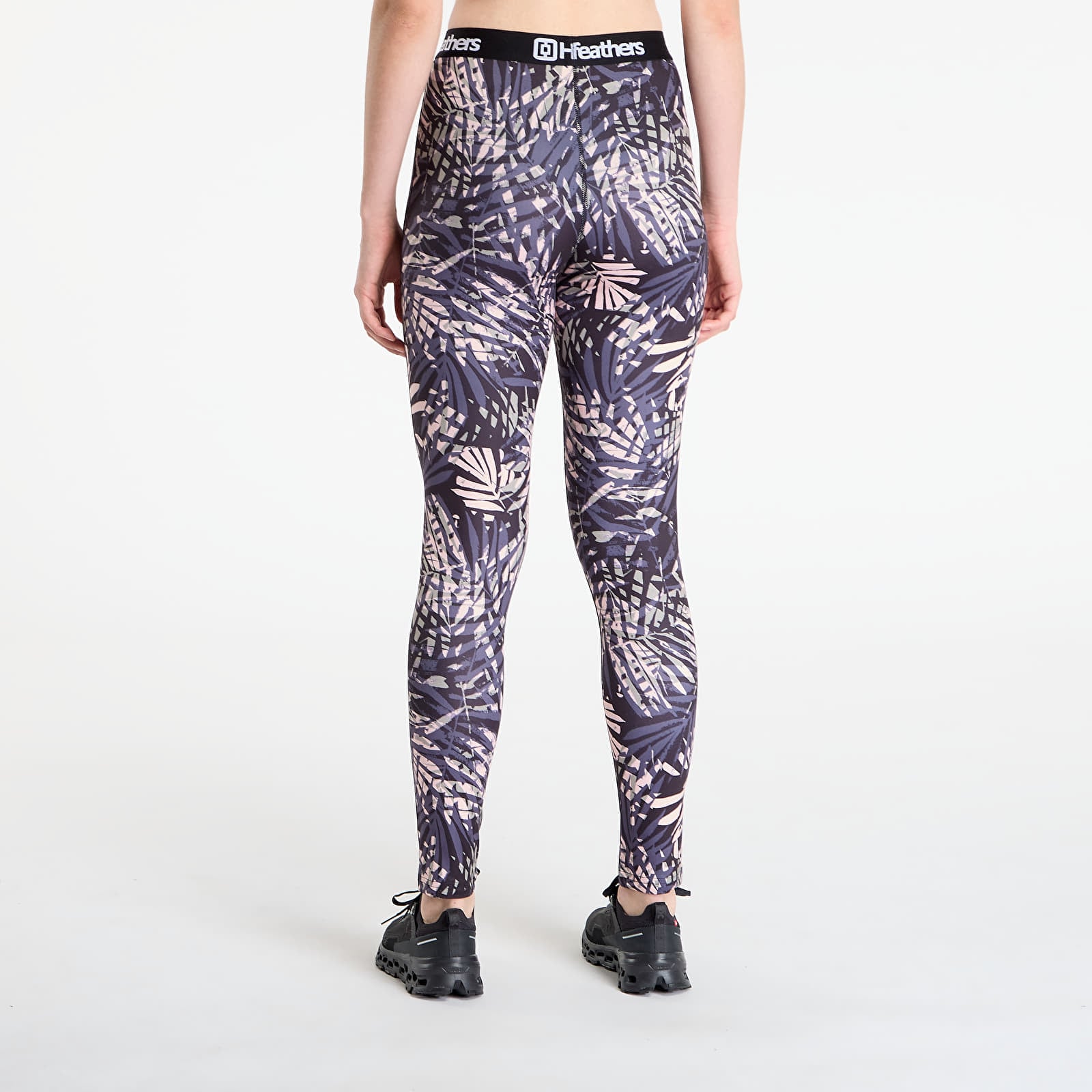 Calças de mulher Horsefeathers Mirra Pants Black Leaves