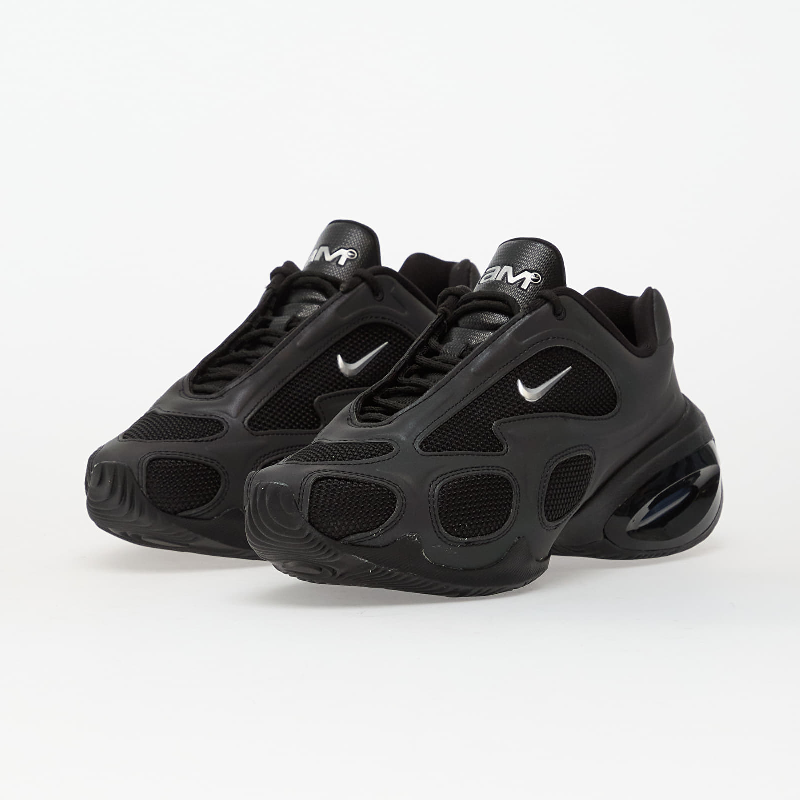 Joggesko og sko for kvinner Nike W Air Max Muse - Reflective Black/ Metallic Silver-Multi-Color