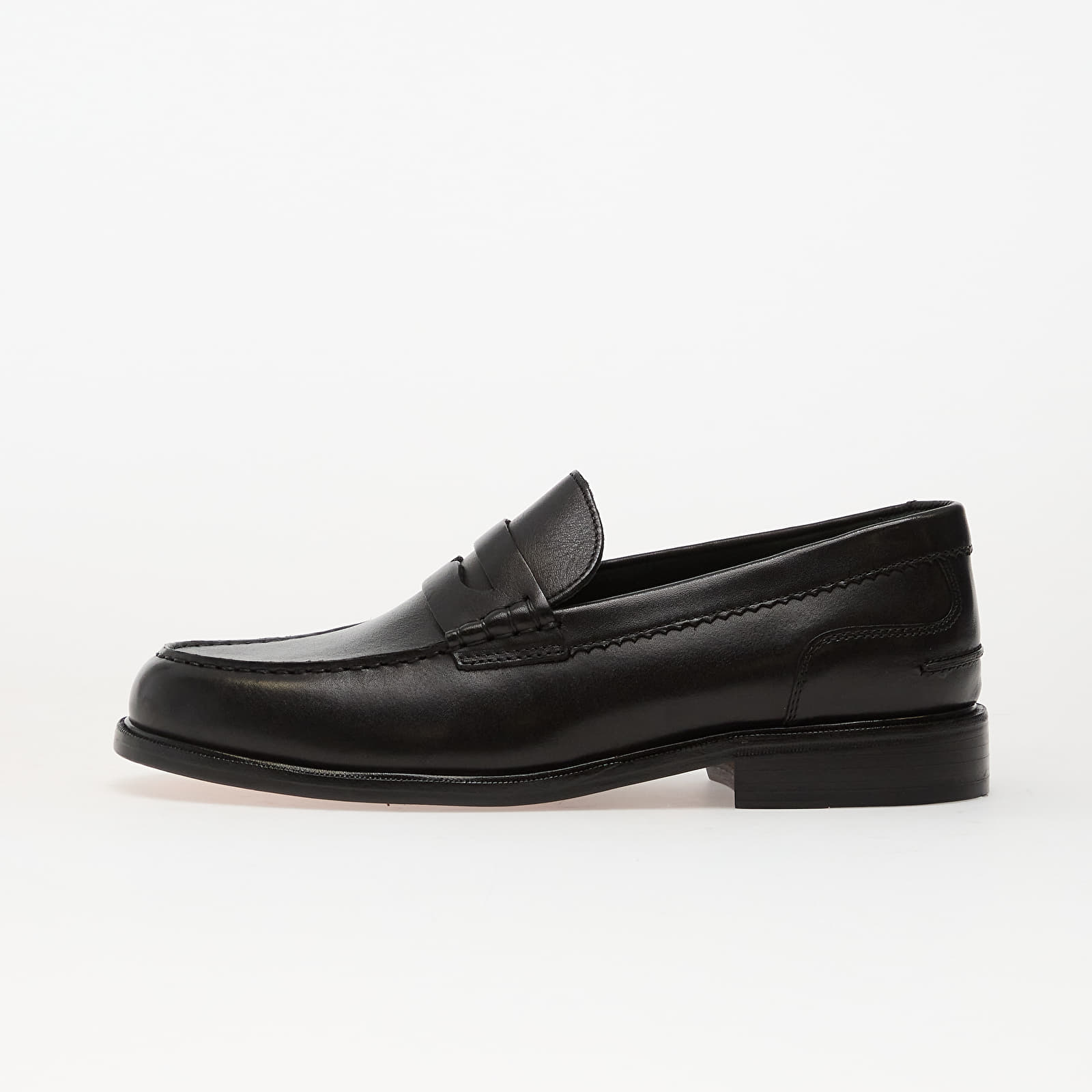 Încălțăminte și sneakerși pentru bărbați Clarks CraftJames Lo Black Leather