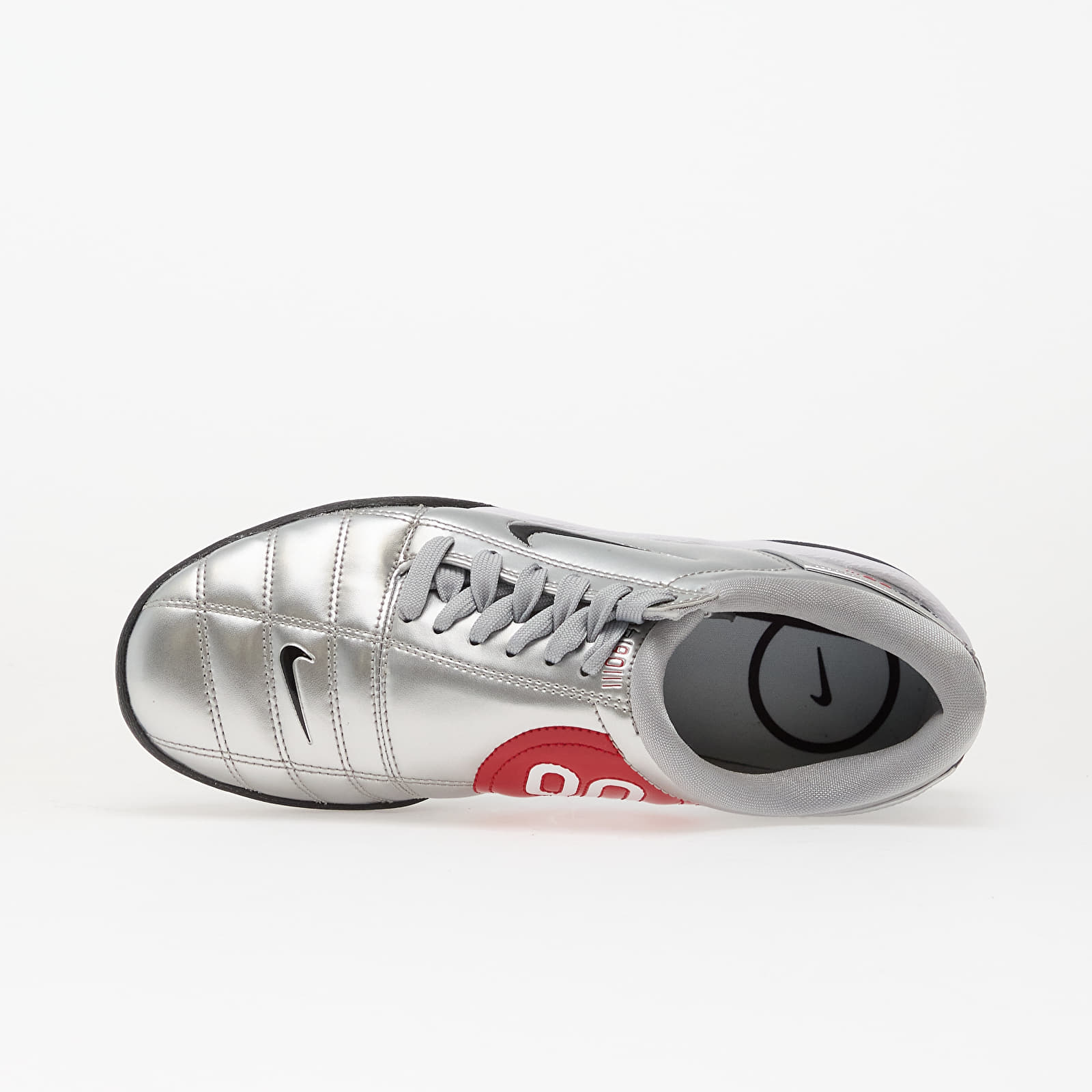 Женская обувь Nike W T90 Metallic Silver/ Black-University Red