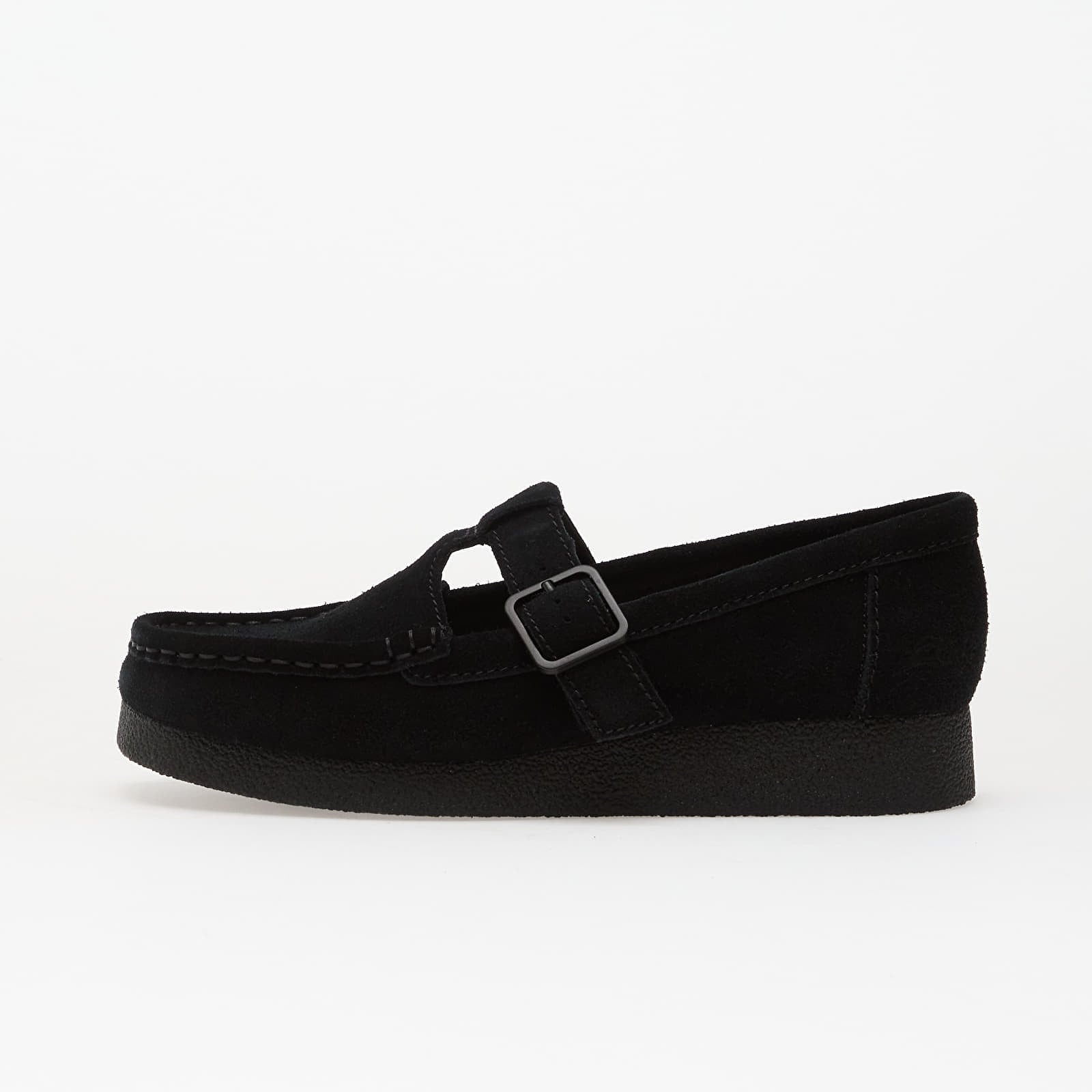 Сникърси Clarks WallabeeEVOBar Black Suede EUR 40