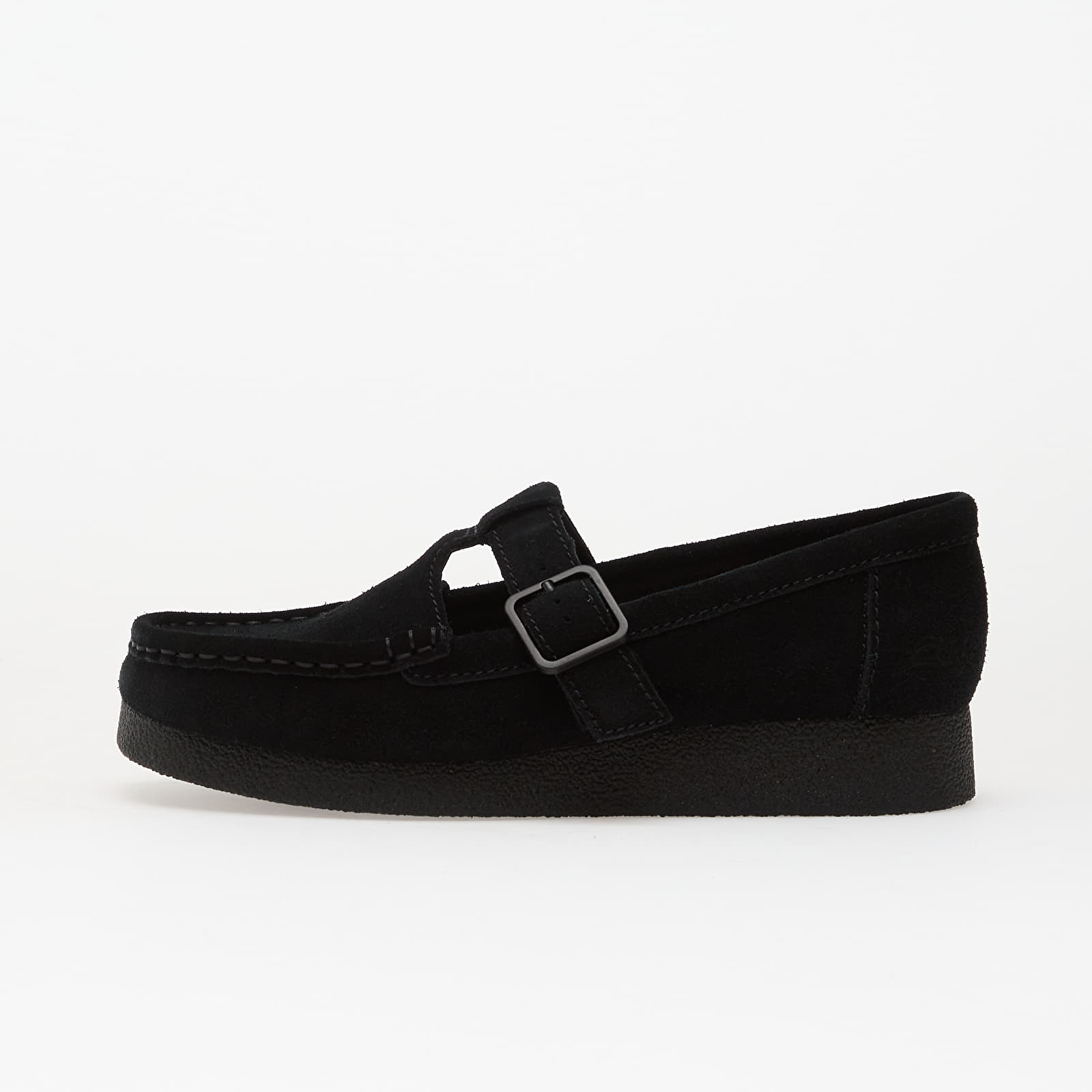Damesschoenen Clarks WallabeeEVOBar Black Suede