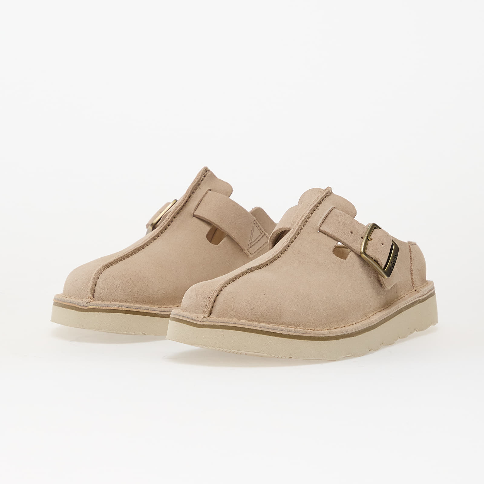 Încălțăminte și sneakerși pentru femei Clarks Solsbury Mule Sand Suede