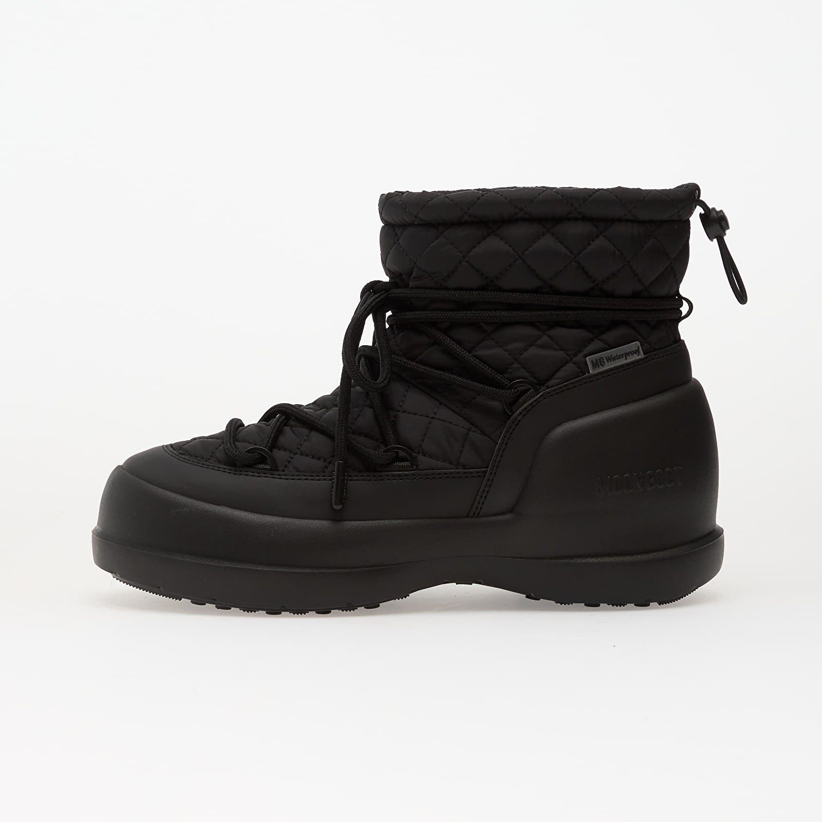 Мужская обувь Moon Boot Mezzaluna Quilted Mid Wp Black