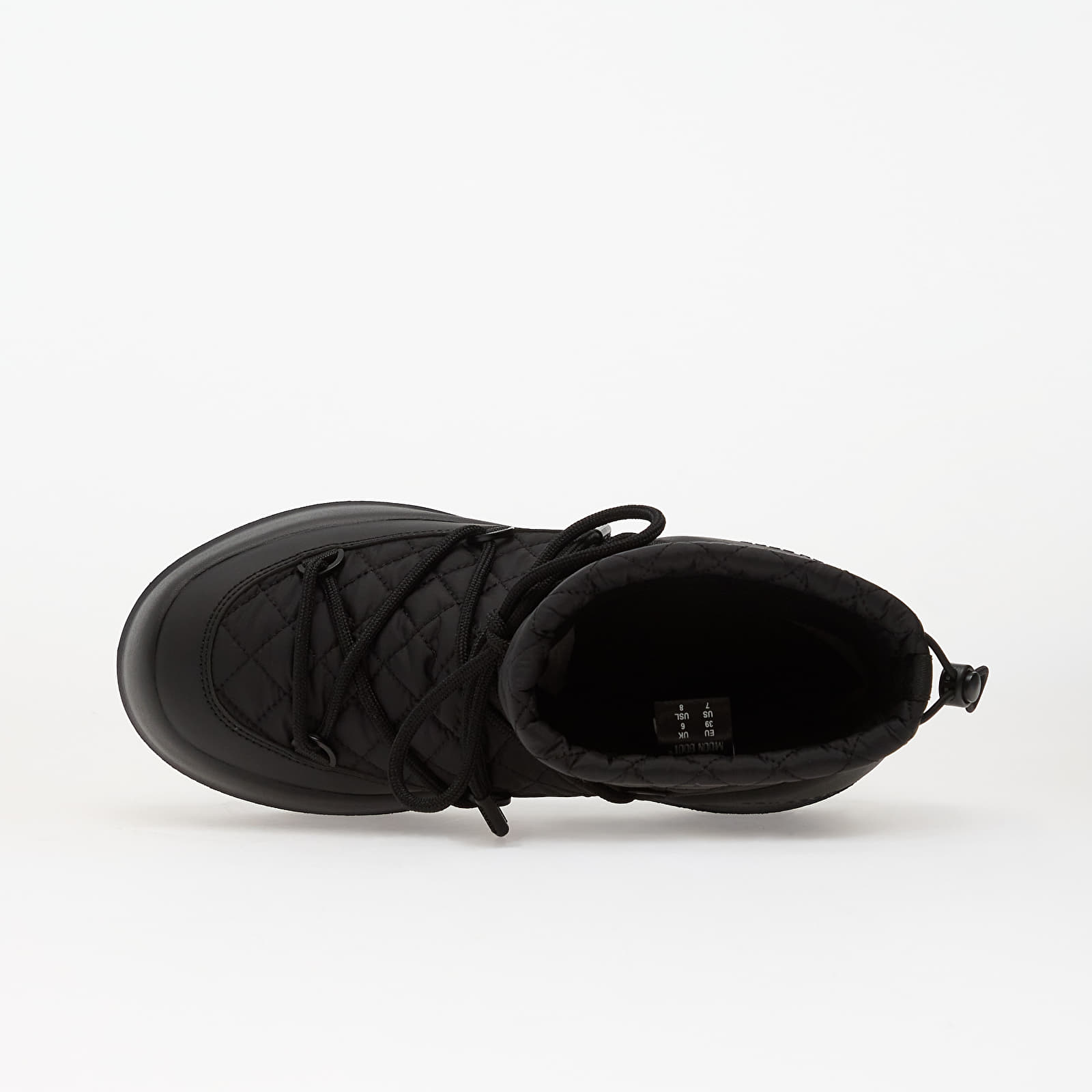 Мужская обувь Moon Boot Mezzaluna Quilted Mid Wp Black