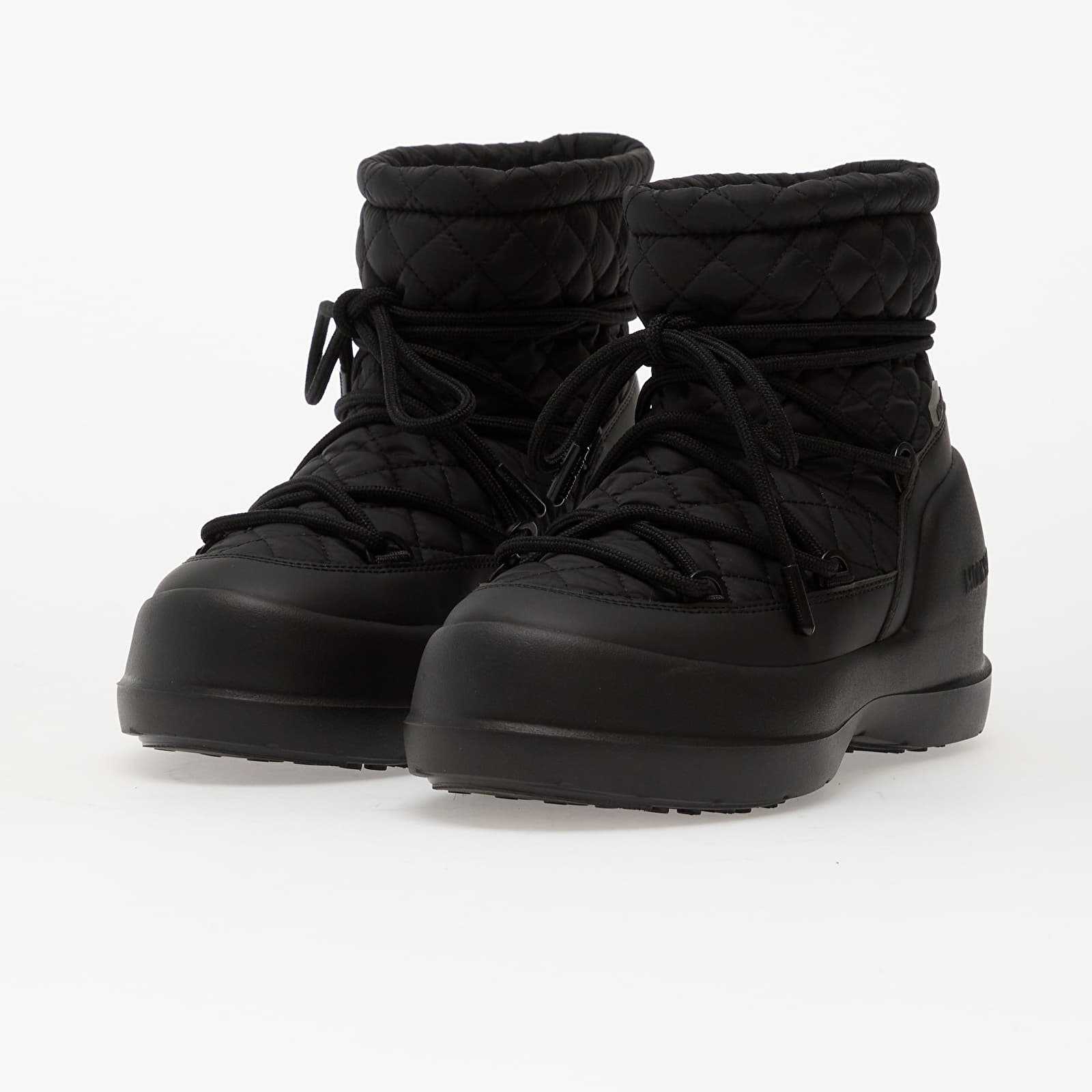 Мужская обувь Moon Boot Mezzaluna Quilted Mid Wp Black