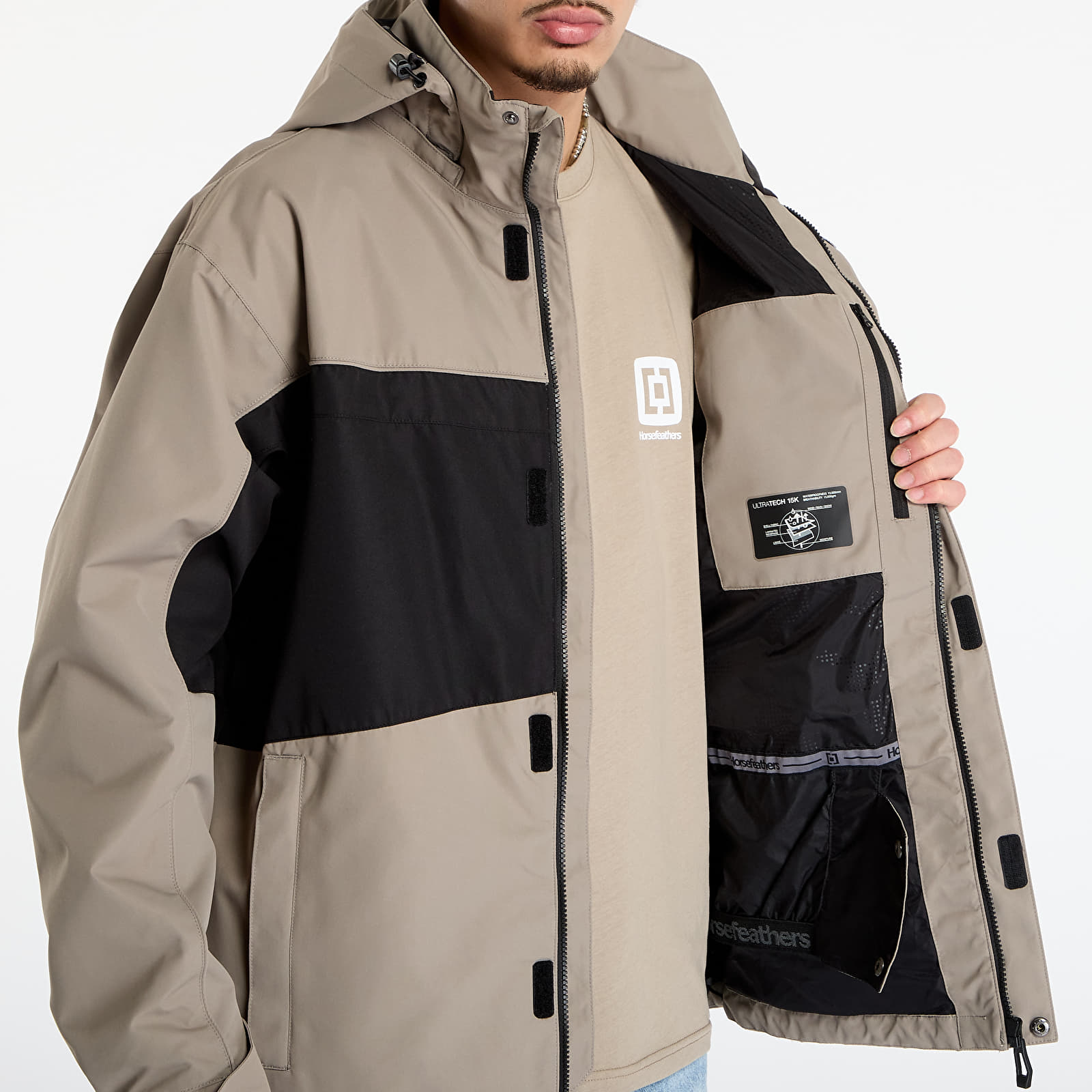 Herrenjacken Horsefeathers Morris Jacket Taupe