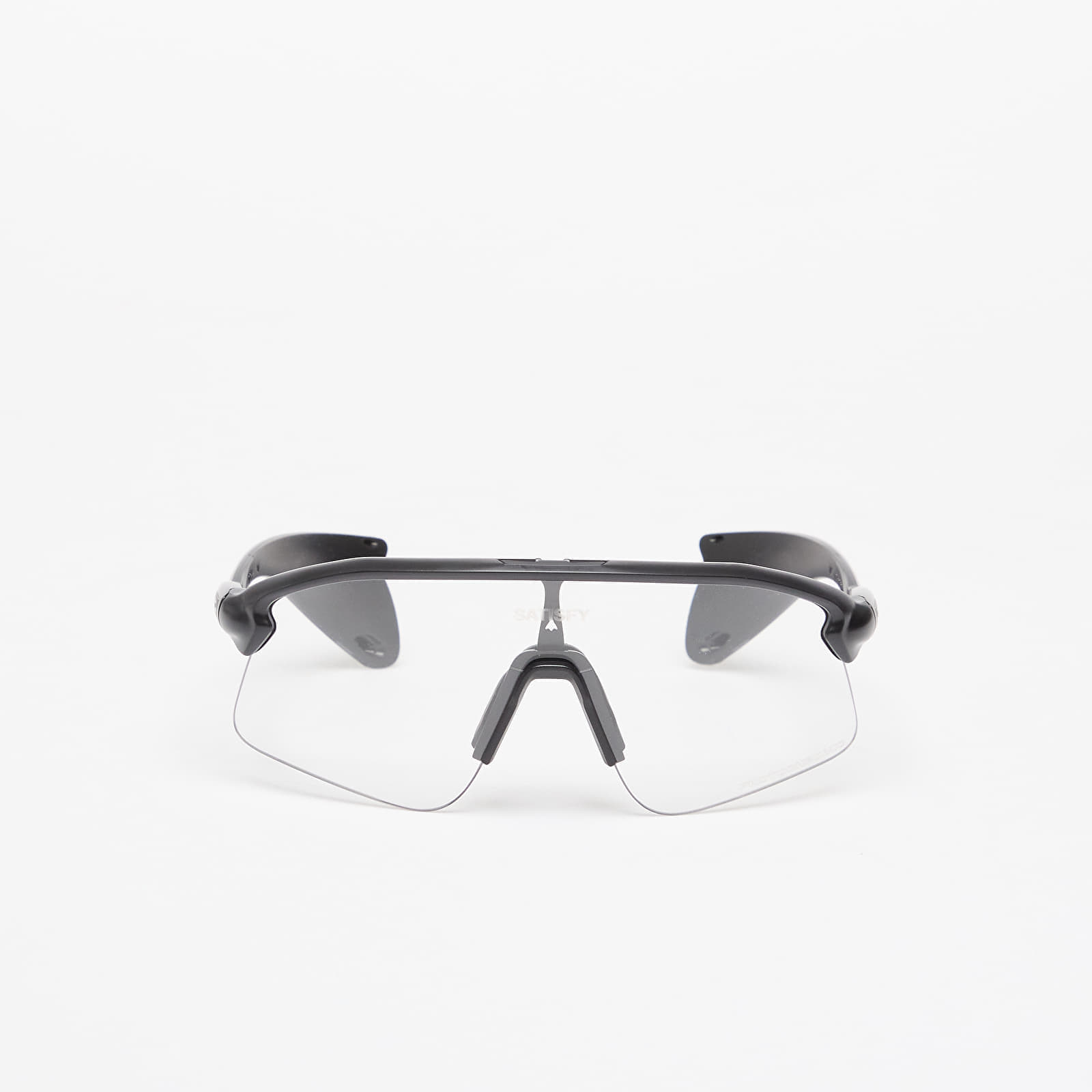 Ochelari de soare Oakley x Satisfy Stunt Devil Clear Photochromic Policarbonate Photochromic Matte Black Ink Universal