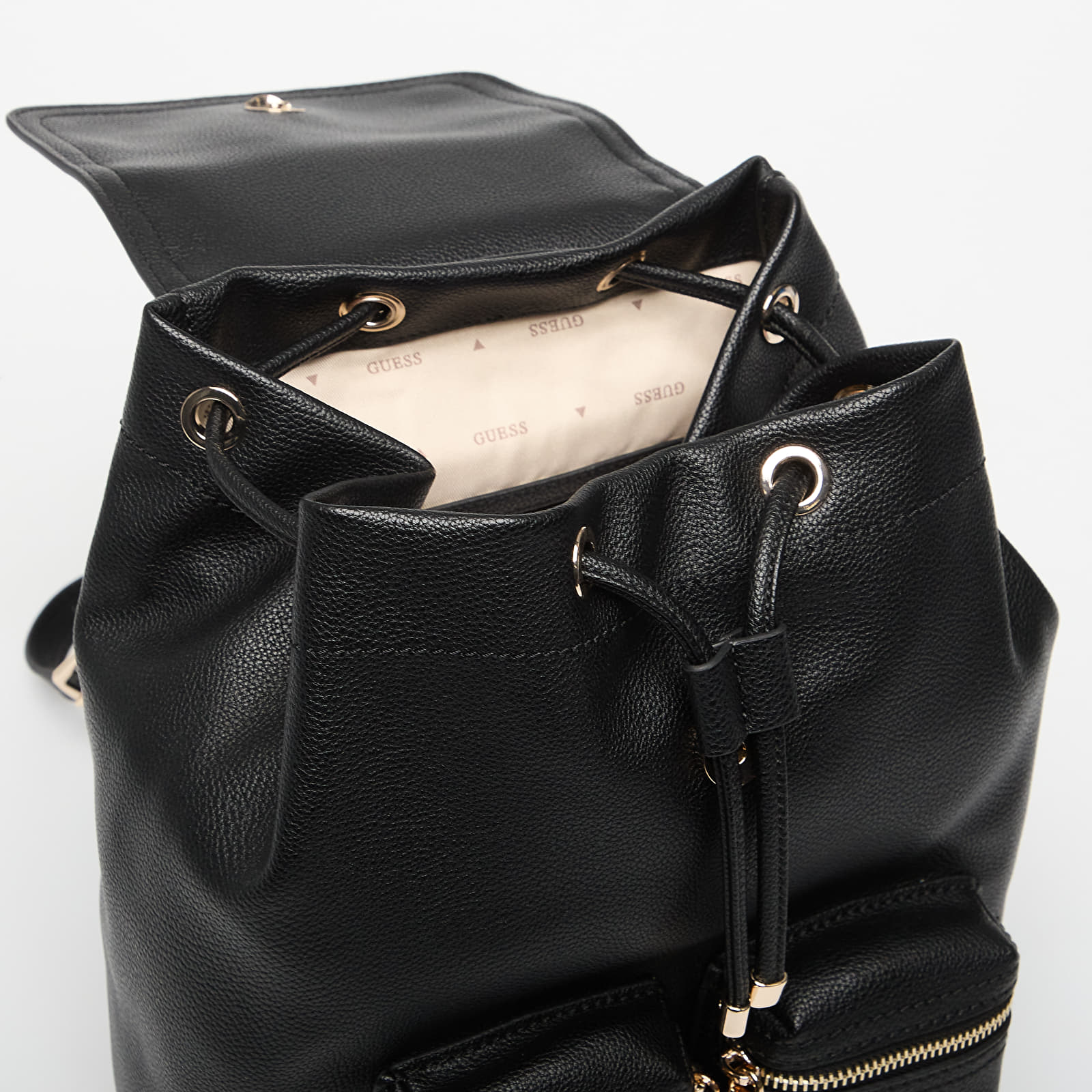 Рюкзаки GUESS Manhattan II Flap Backpack Black