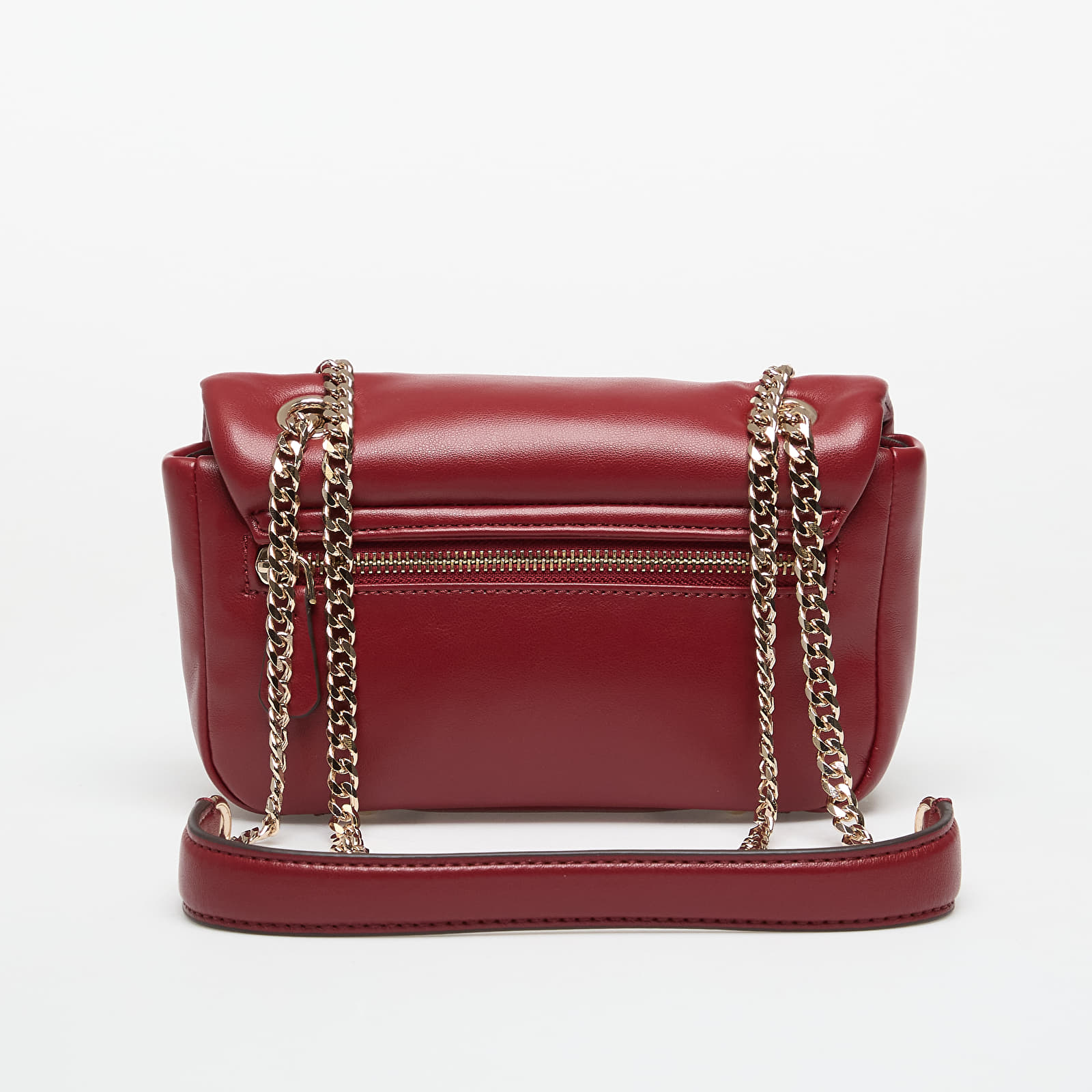 Kabelky GUESS Sunetra Mini CConvertible Crossbody Flap Red