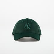 New Era New York Yankees Womens MLB Velour 9FORTY Adjustable Cap Dark Green