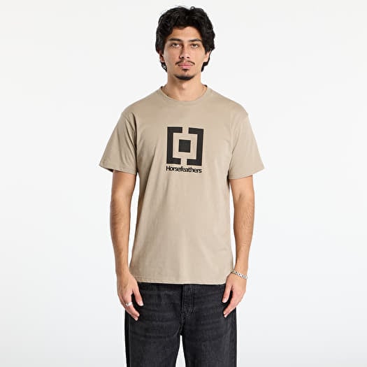 Tričko Horsefeathers Base T-Shirt Taupe