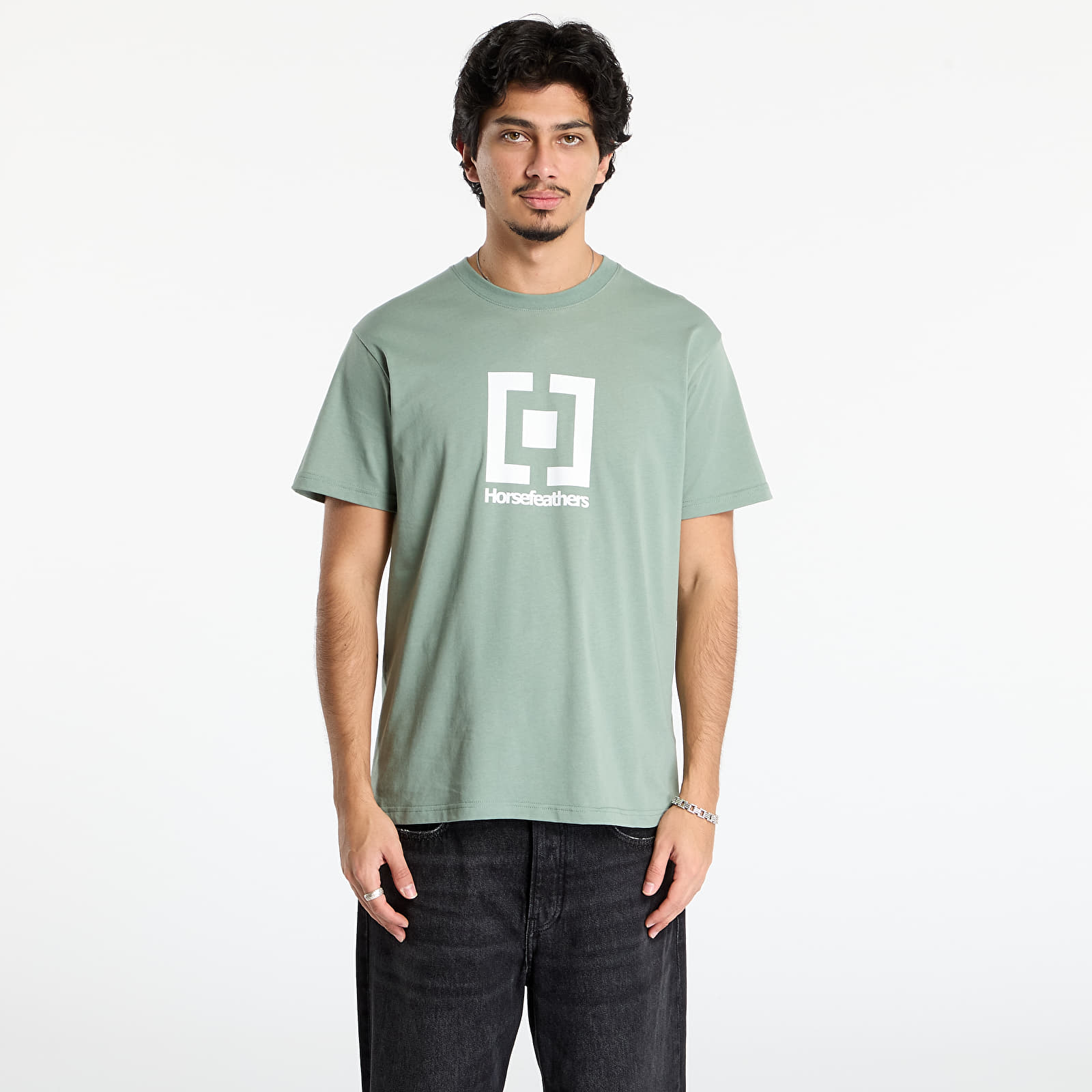 Moške majice Horsefeathers Base T-Shirt Iceberg Green
