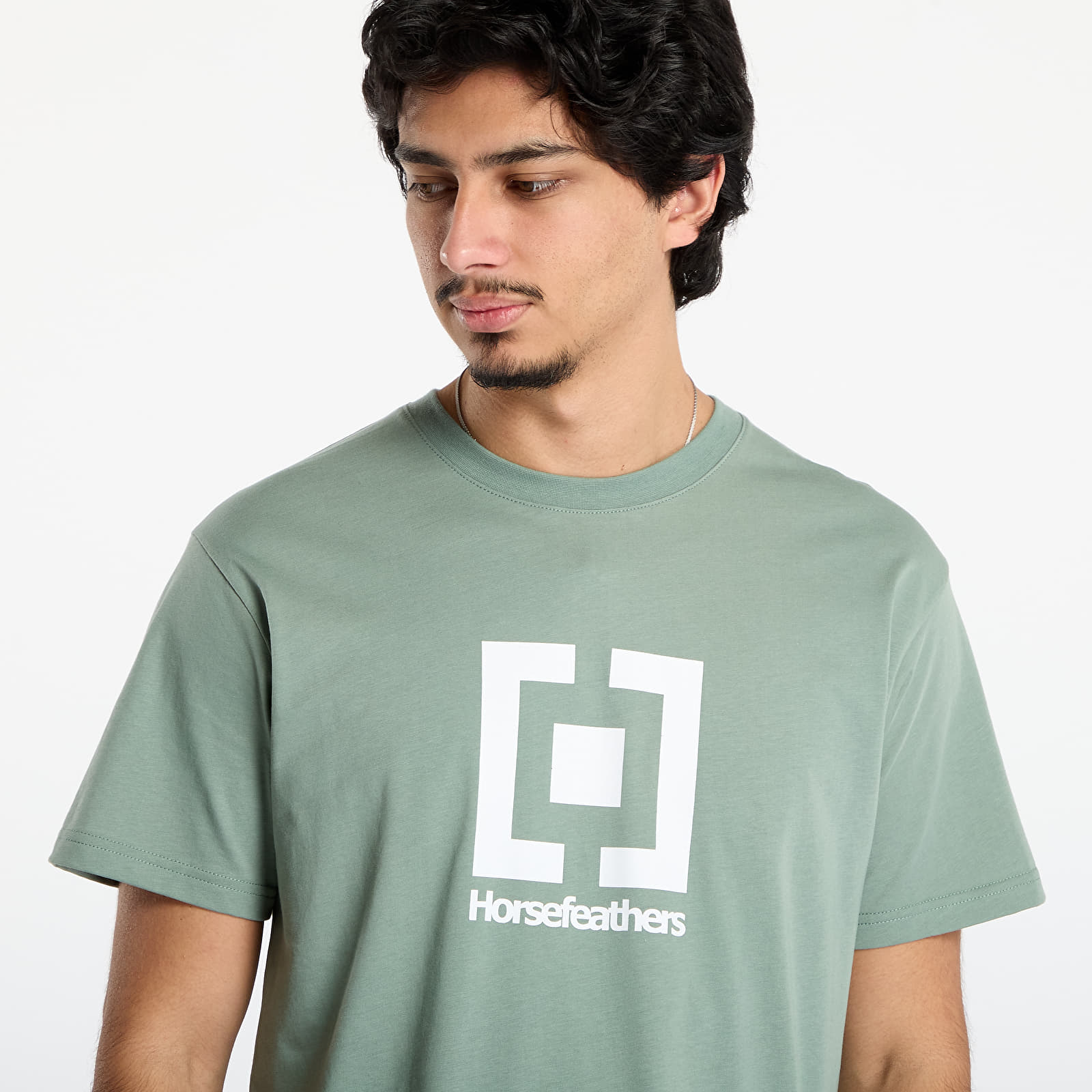 Moške majice Horsefeathers Base T-Shirt Iceberg Green