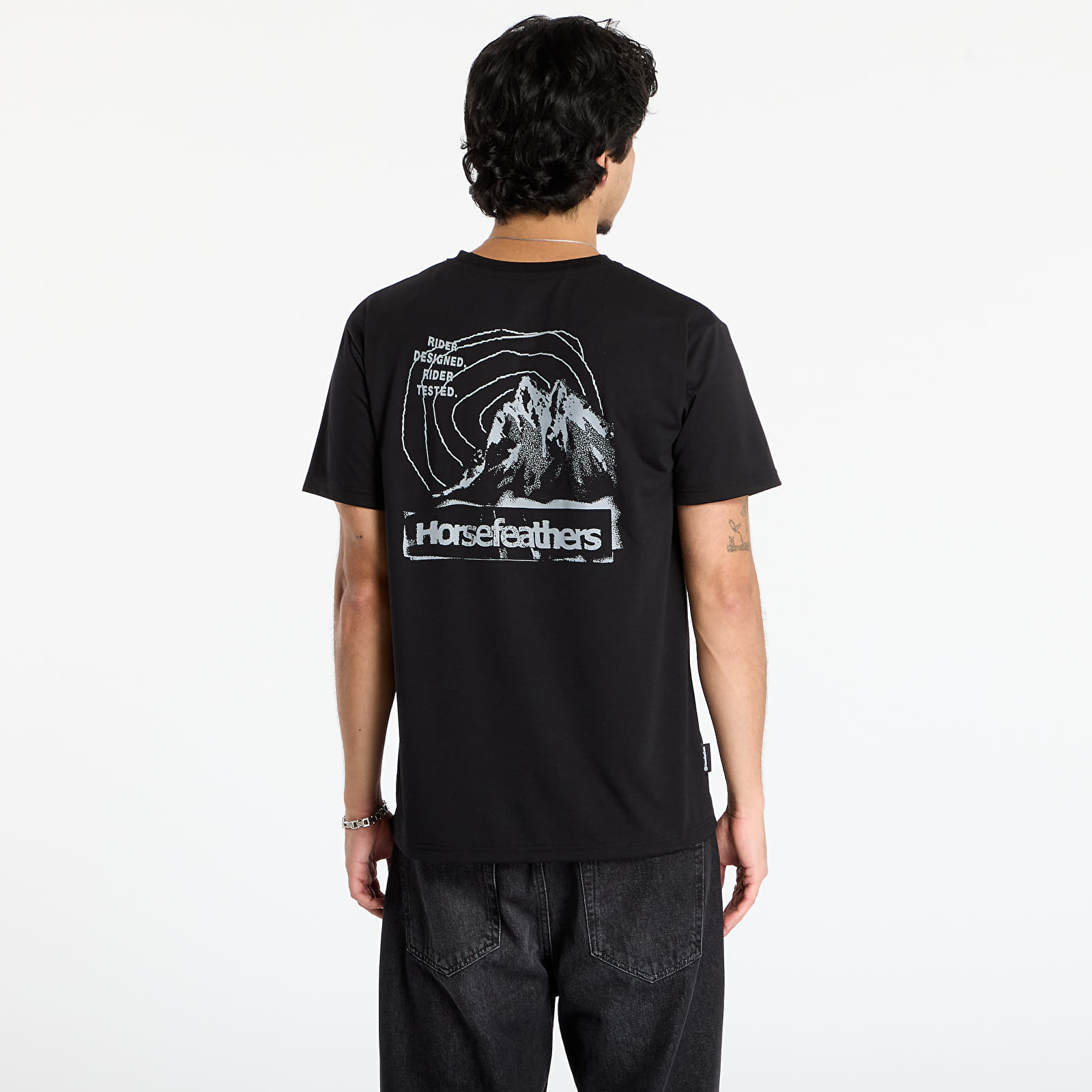 Мъжки тениски Horsefeathers Shank T-Shirt Black