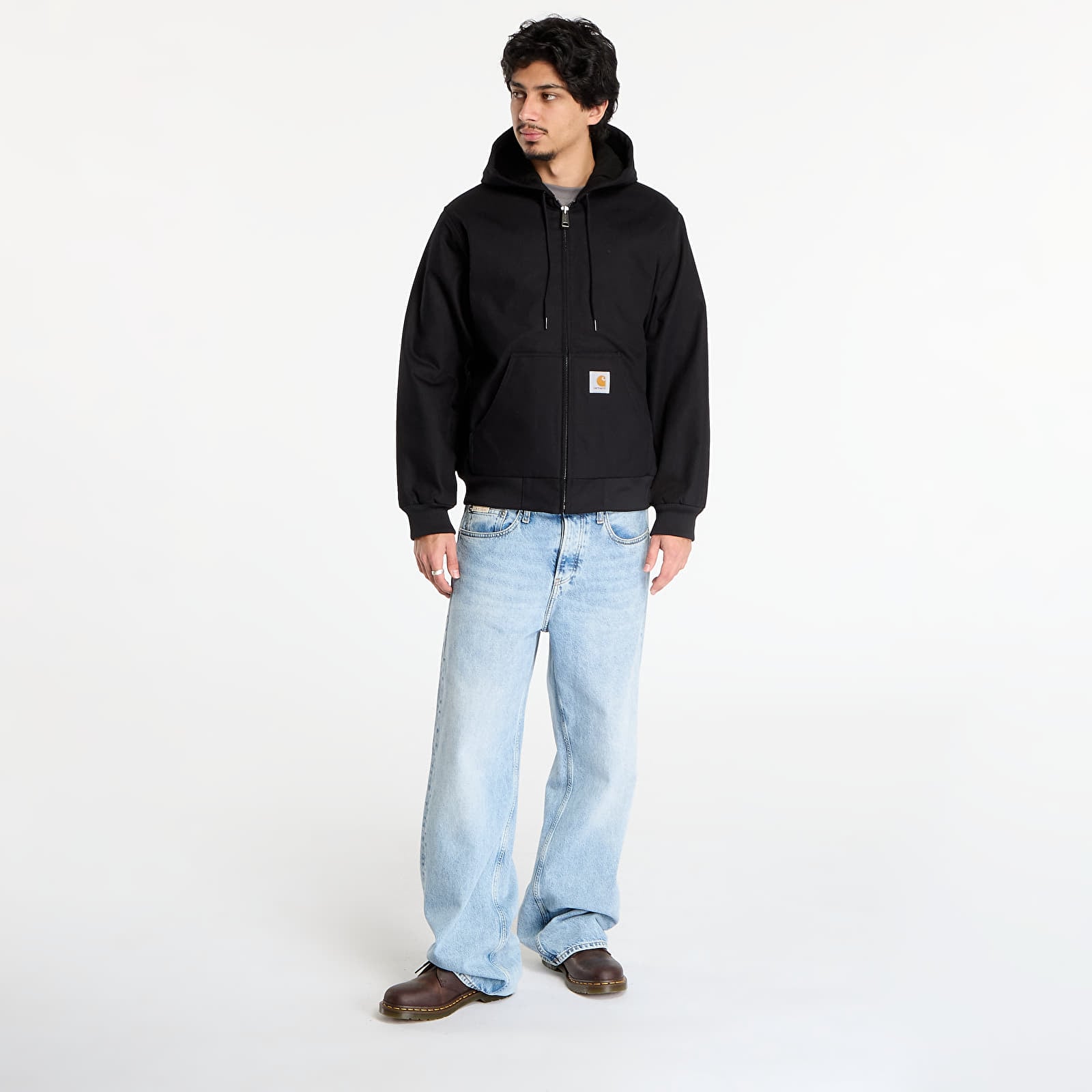 Jachete pentru bărbați Carhartt WIP Active Jacket UNISEX Black Rigid
