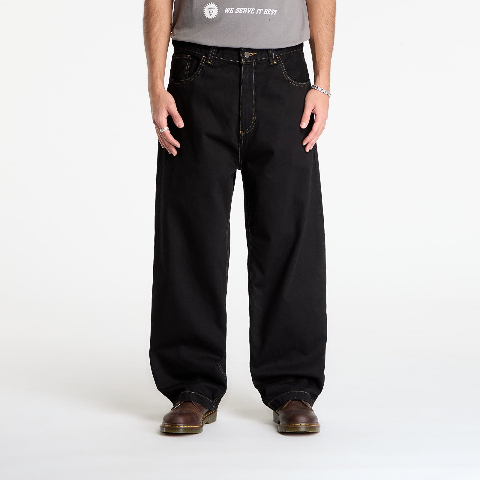 Pants Carhartt WIP Brandon Pant Black Rinsed XL