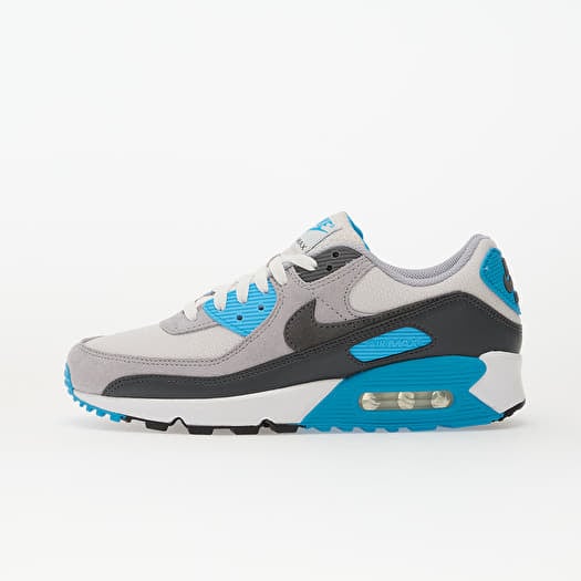 Nike Air Max 90 Platinum Tint/ Iron Grey-Blue Lightning