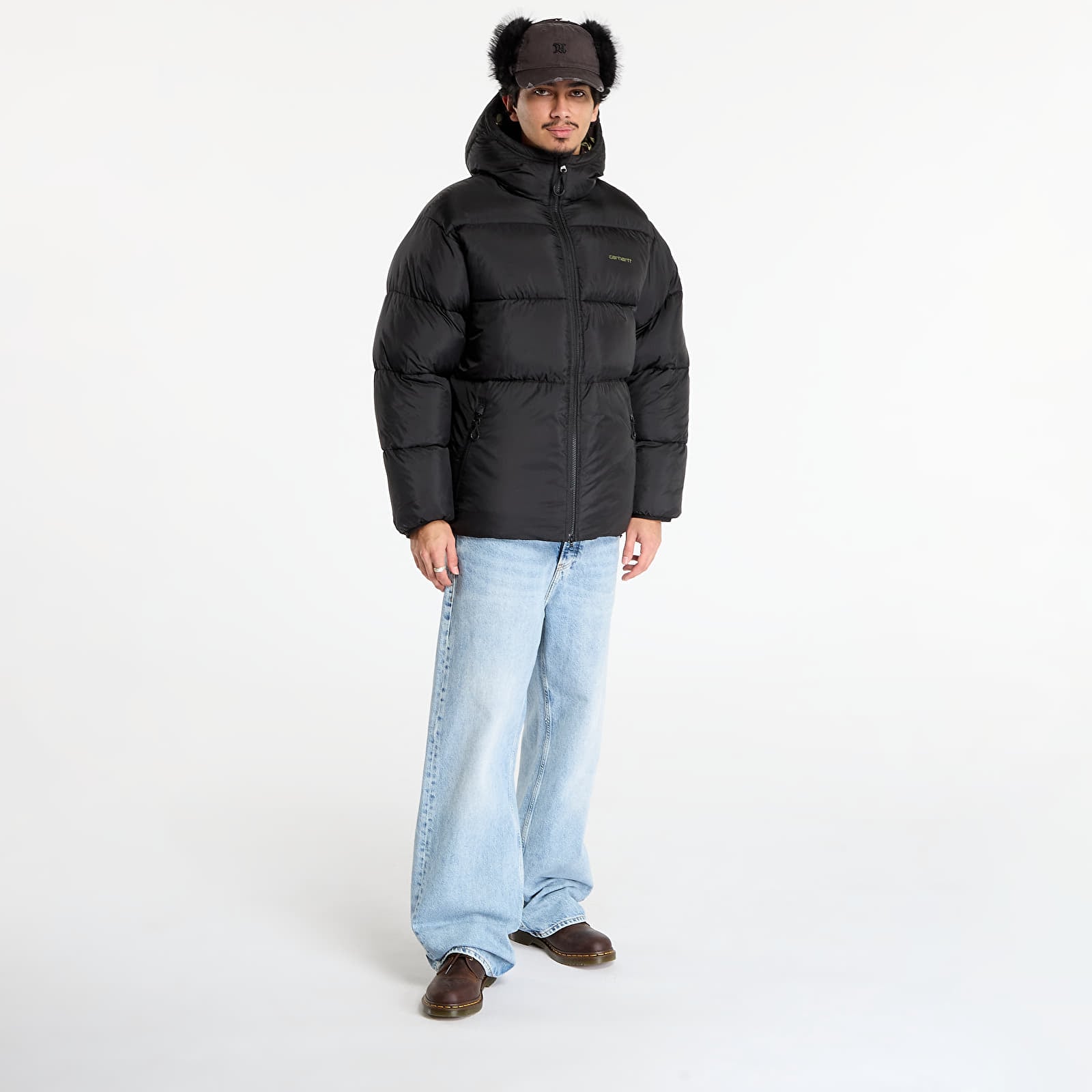 Jakker til mænd Carhartt WIP Toronto Jacket UNISEX Black/ Camo Duck/ Green